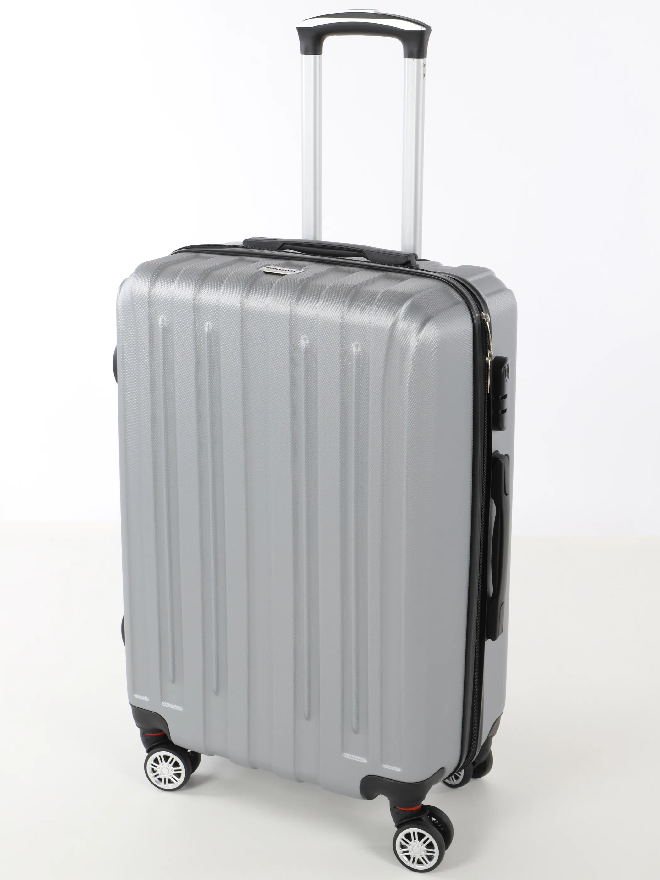 Monopol Koffer Dalles M Grau 907086 SILBER 1 Monopol Koffer Dalles M Grau 907086 SILBER 1