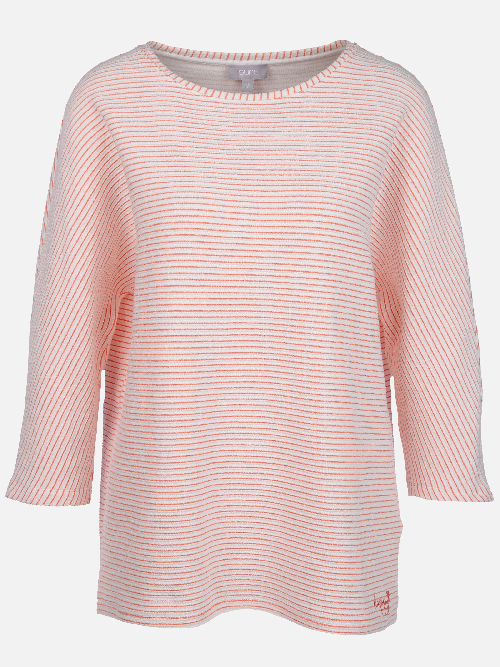 Sure Da-Shirt m. Fledermausärmel Weiß 906598 PEACH 1 Sure Da-Shirt m. Fledermausärmel Weiß 906598 PEACH 1