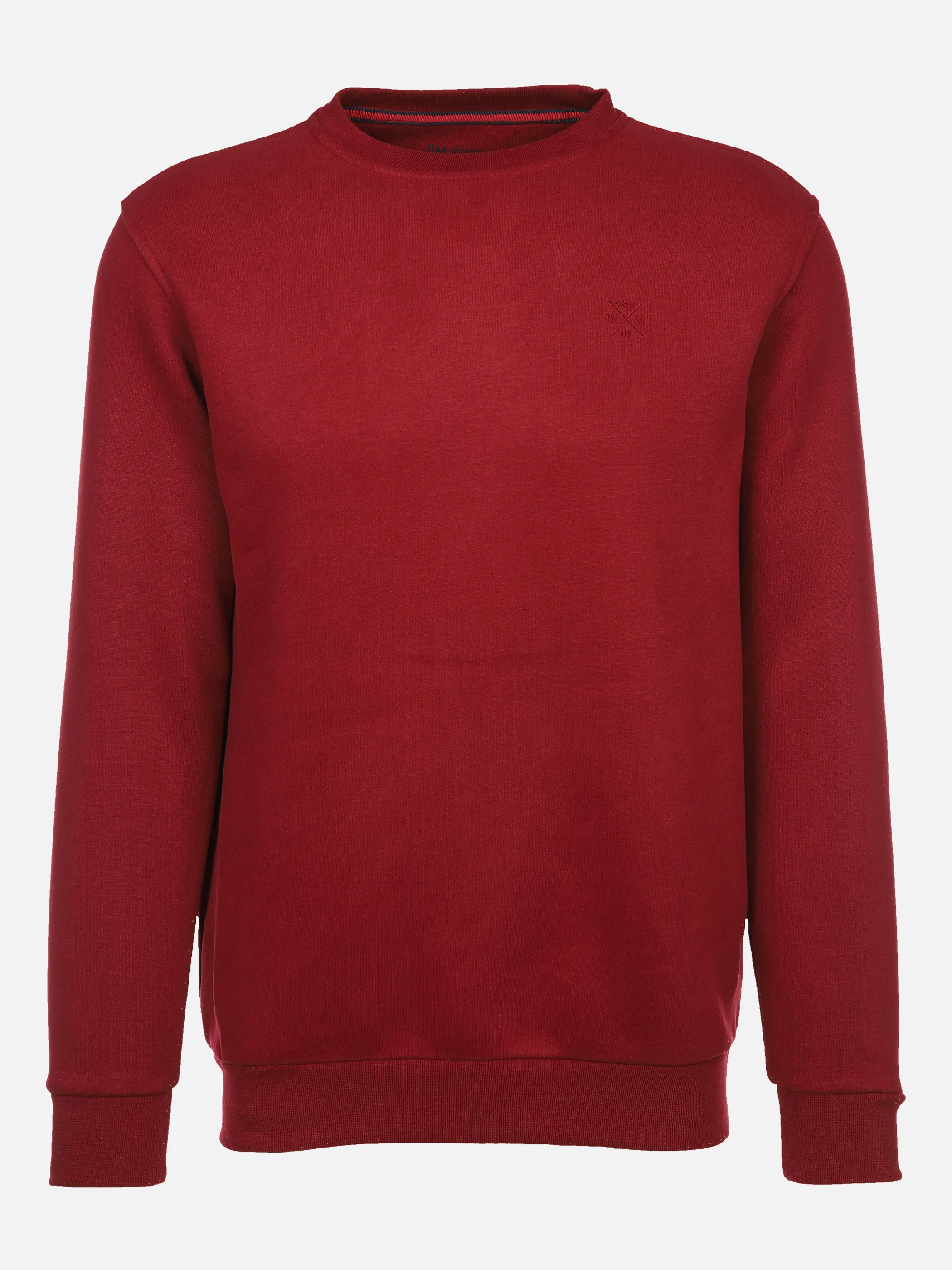 Jim Spencer He. Sweatshirt uni basic Rot 870104 RED 1 Jim Spencer He. Sweatshirt uni basic Rot 870104 RED 1