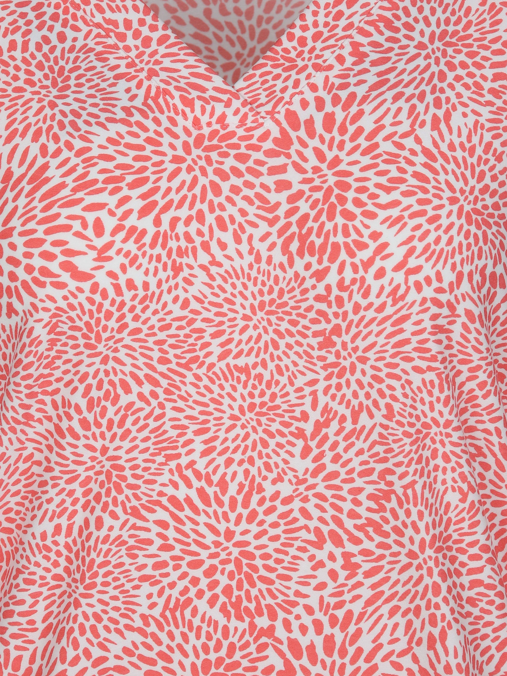 Sure Da-Druck-Shirt V-Ausschnitt Pink 867579 MELON 3