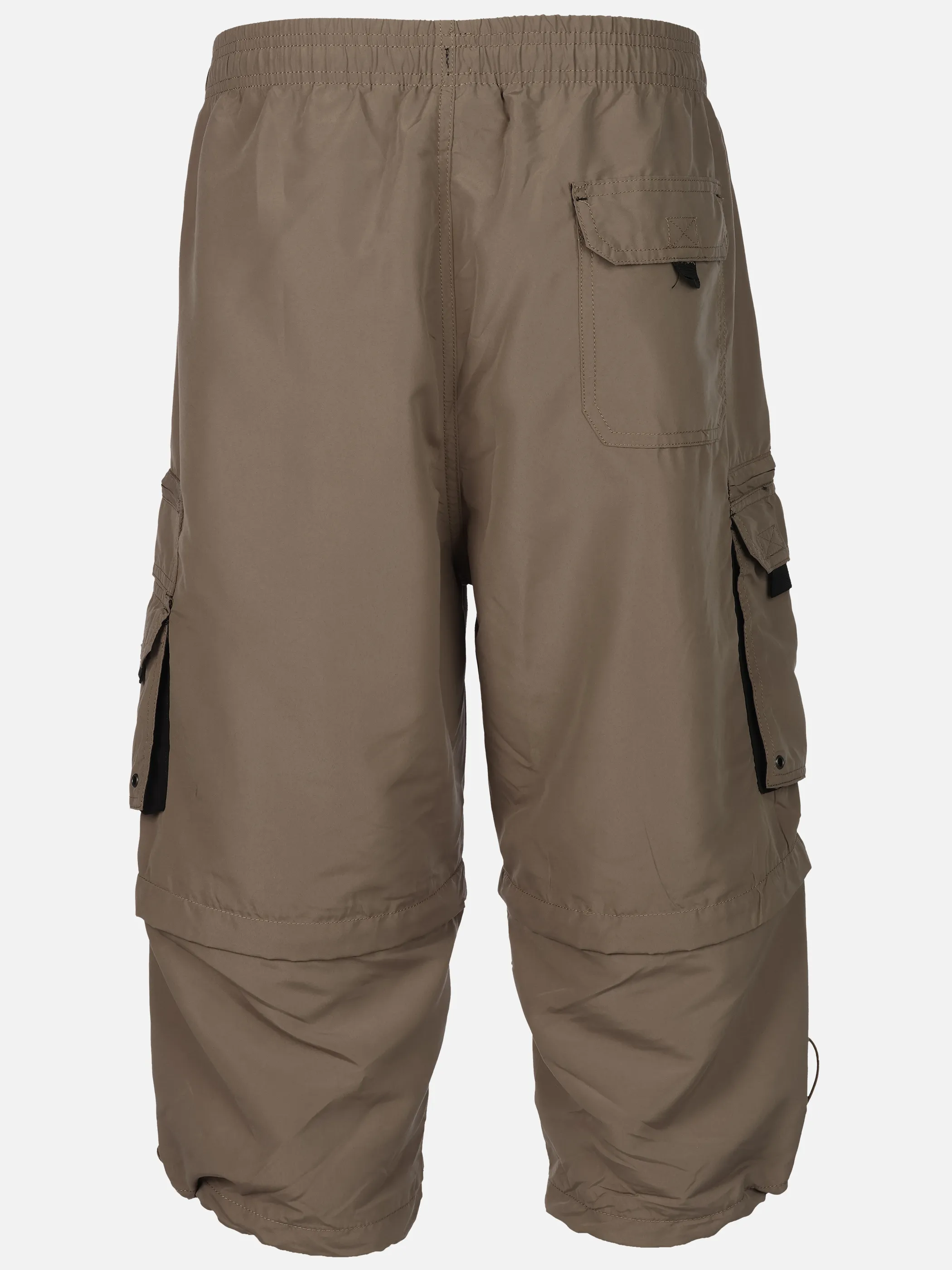 Worker He. Zipp-Off Caprishort 3/4 Grau 890476 STONE 2