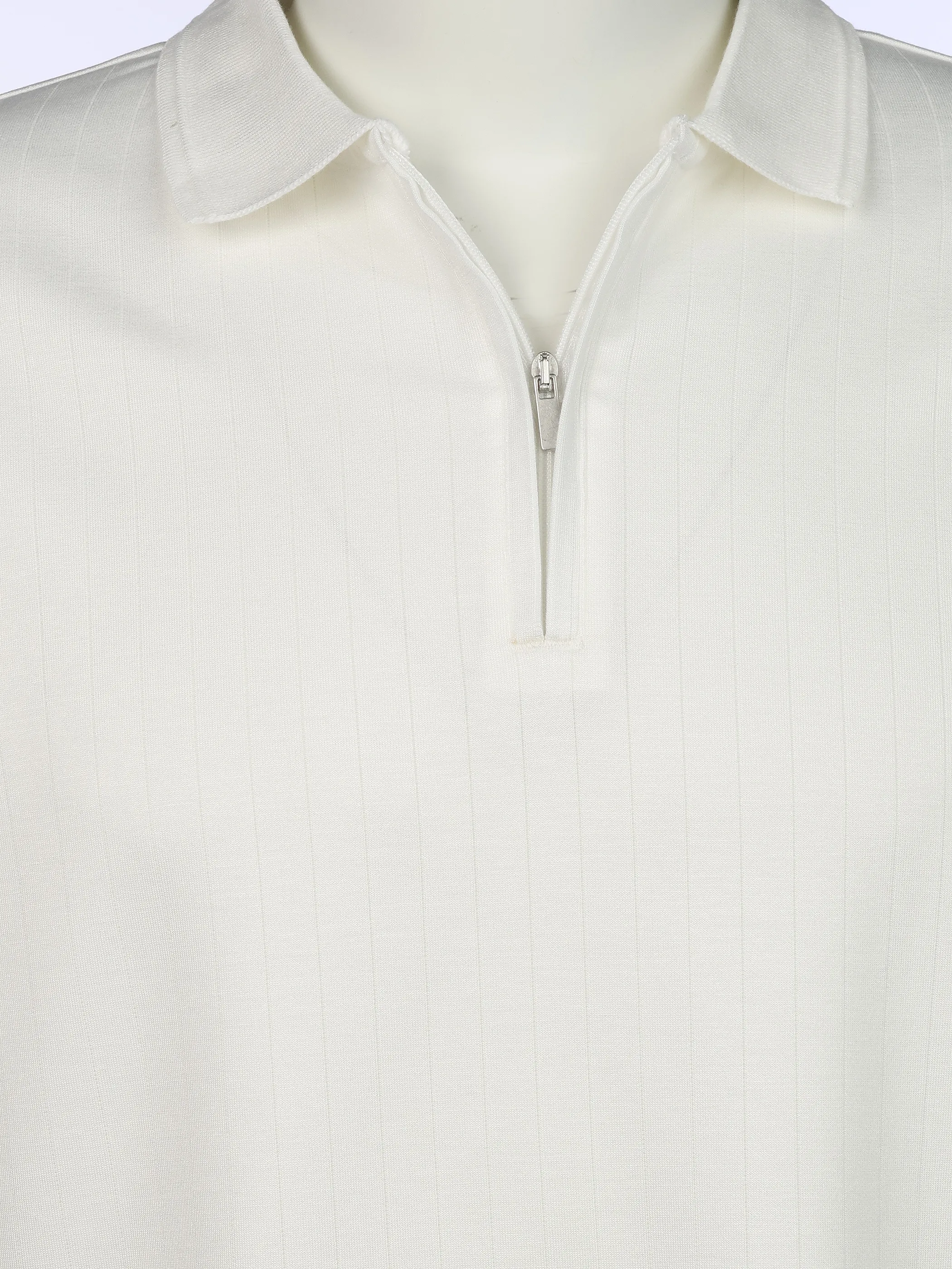 Jim Spencer He. Poloshirt 1/2 Arm dropneedle Weiß 928820 OFFWHITE 3
