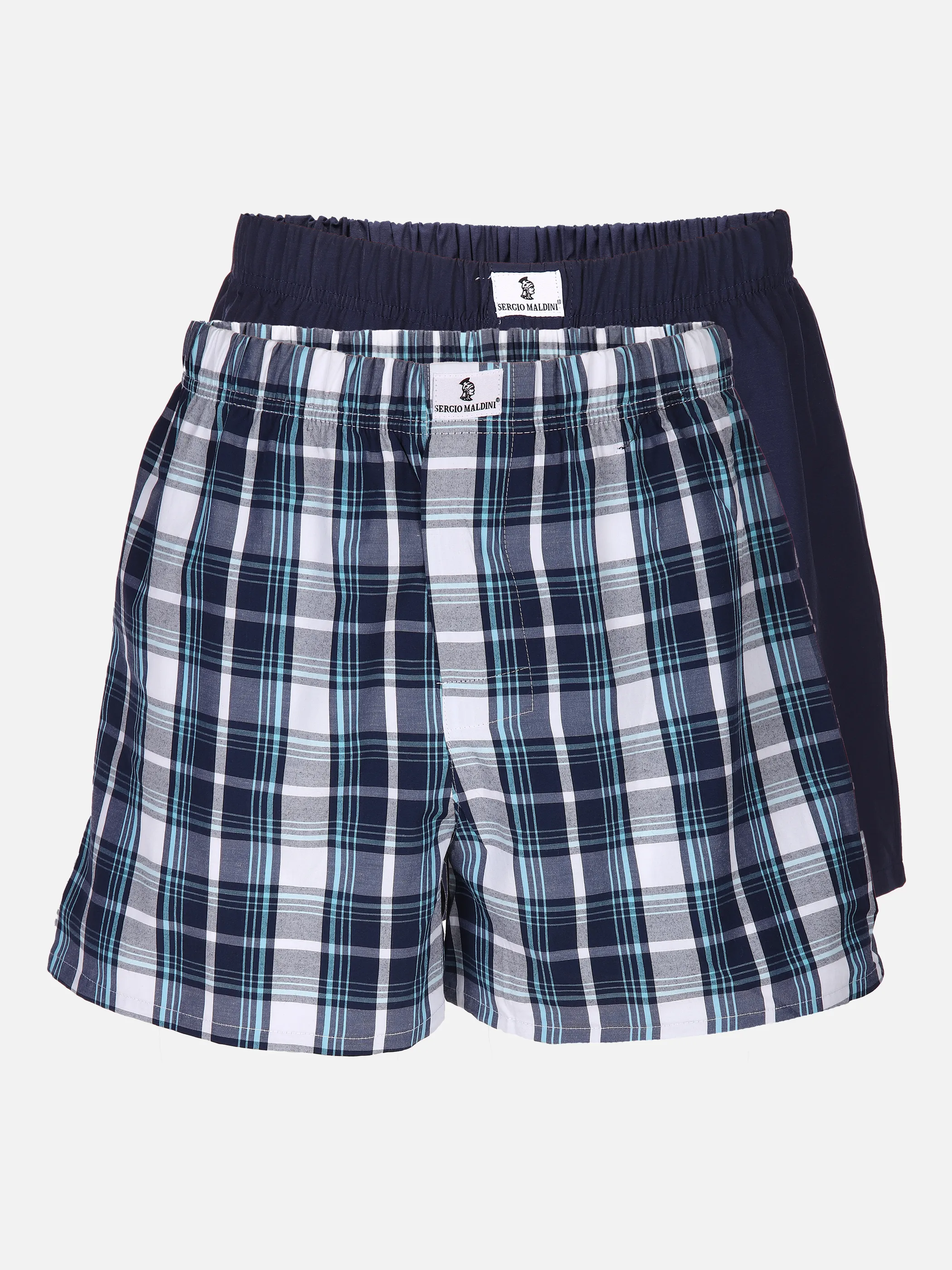 Sergio Maldini He-Boxershorts 2er Pack Weiß 834261 DESS 3 1