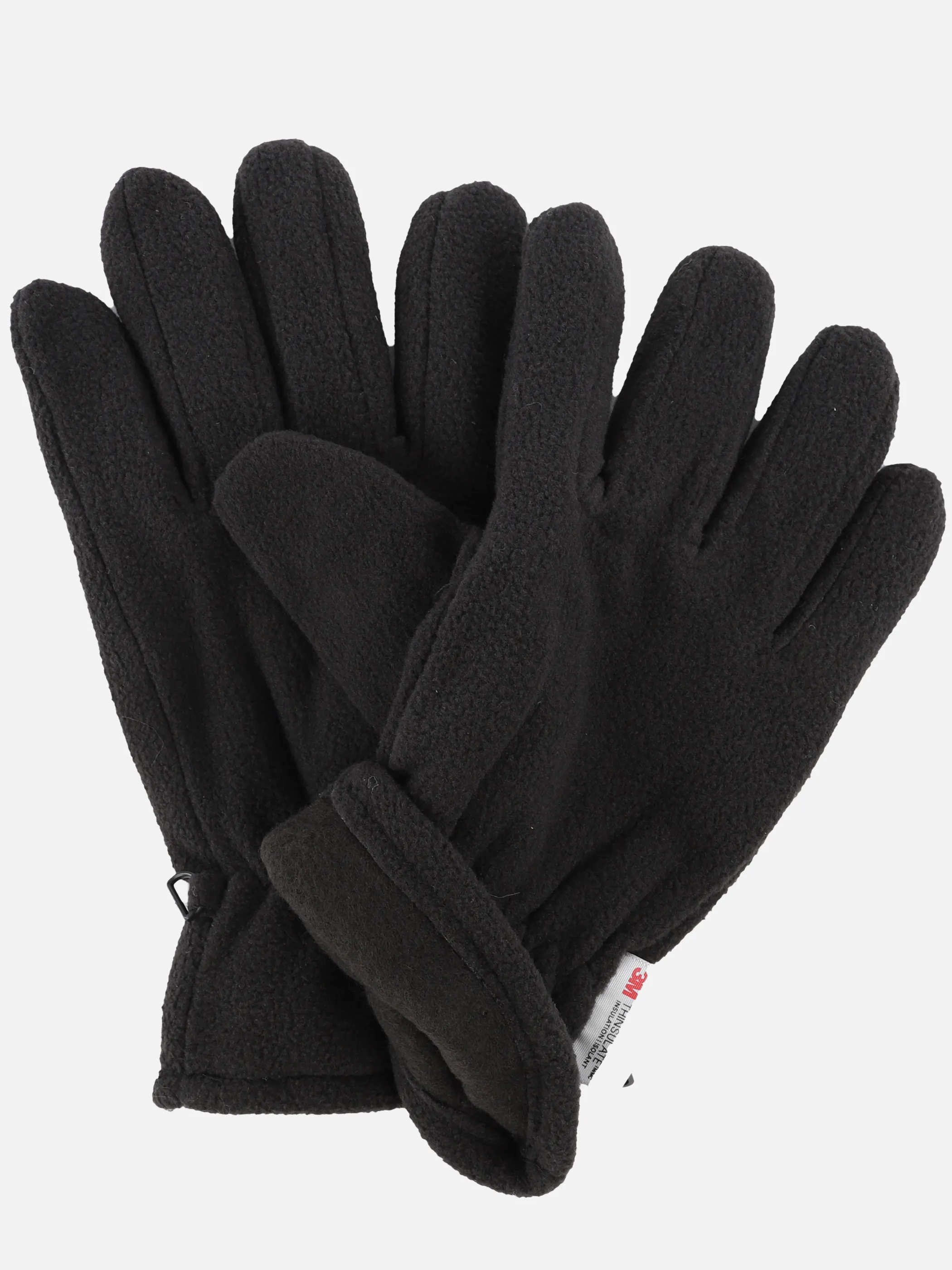 Grinario Sports Erw-Fleece Handschuhe Schwarz 916677 BLACK 3