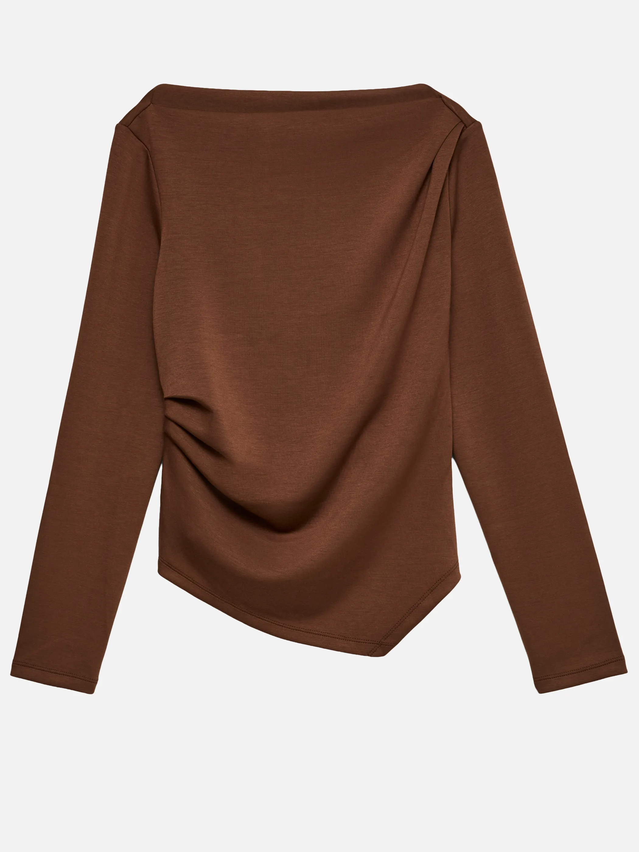 Vero Moda 10348523 VMMILLE LS BOATNECK S Braun 931405 297957 1