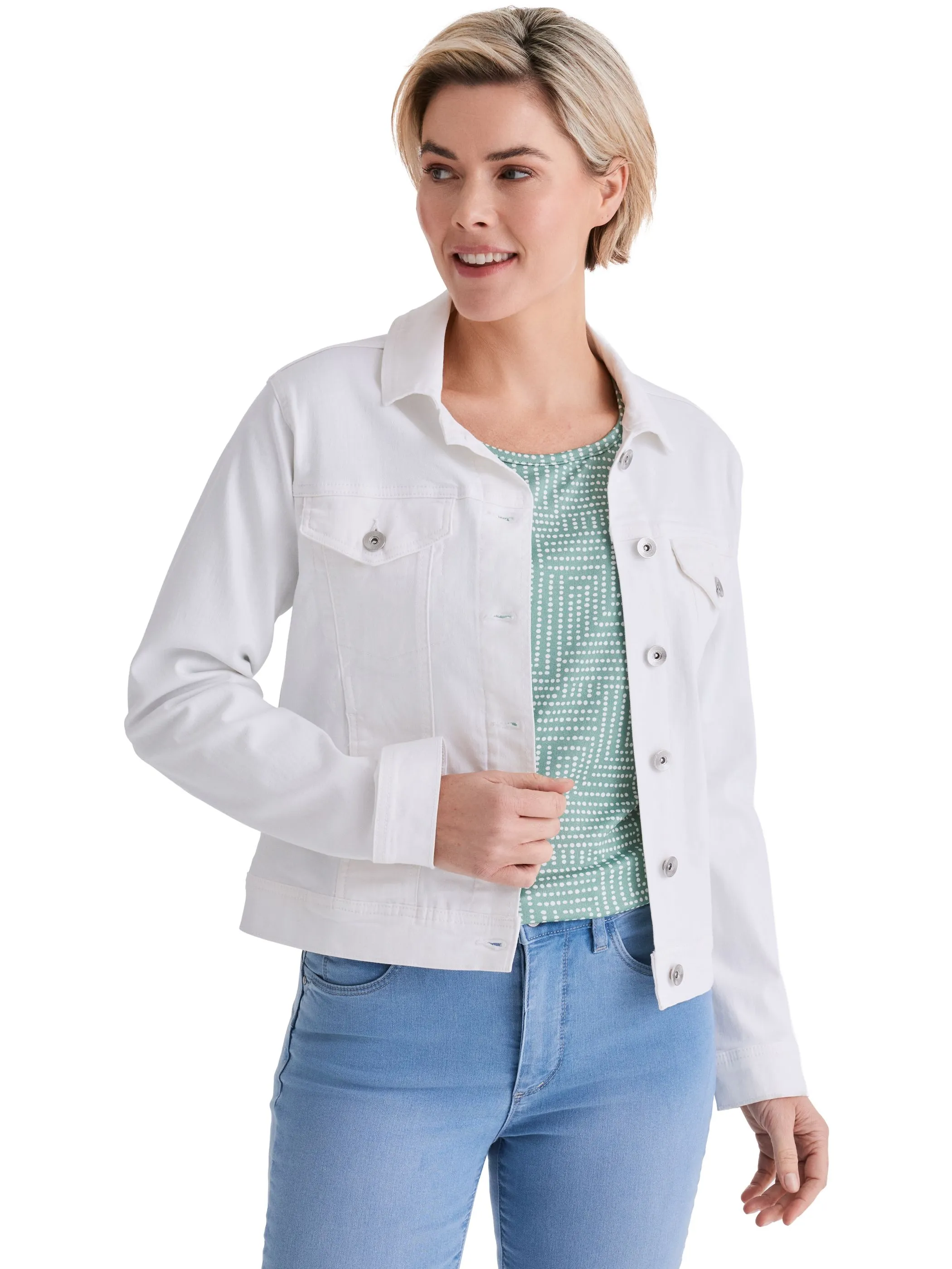 Stooker DOB 05710110001000 Da. Outdoor Jac Weiß 928264 1000 1