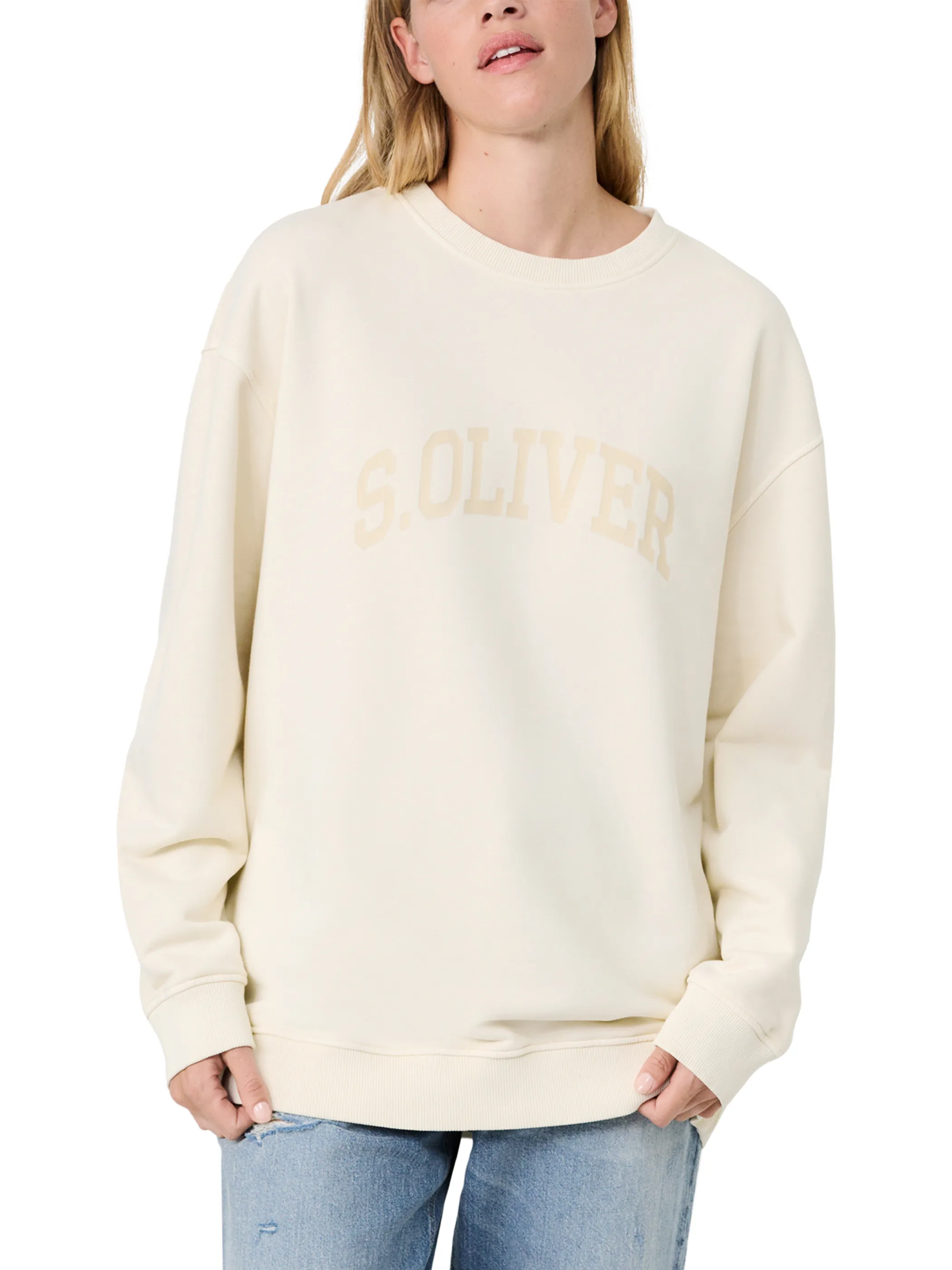 s.Oliver 2188314 Sweatshirt Weiß 936188 07D5 2