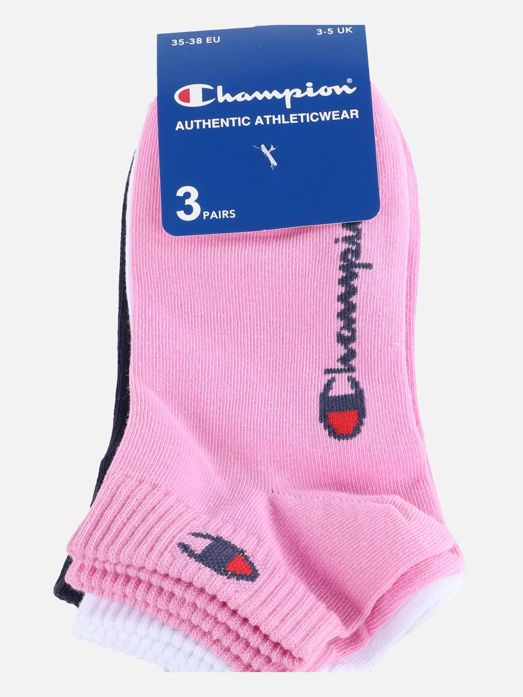 Champion Da-Quarter Socken 3er Pack Rosa 860894 PS009 3