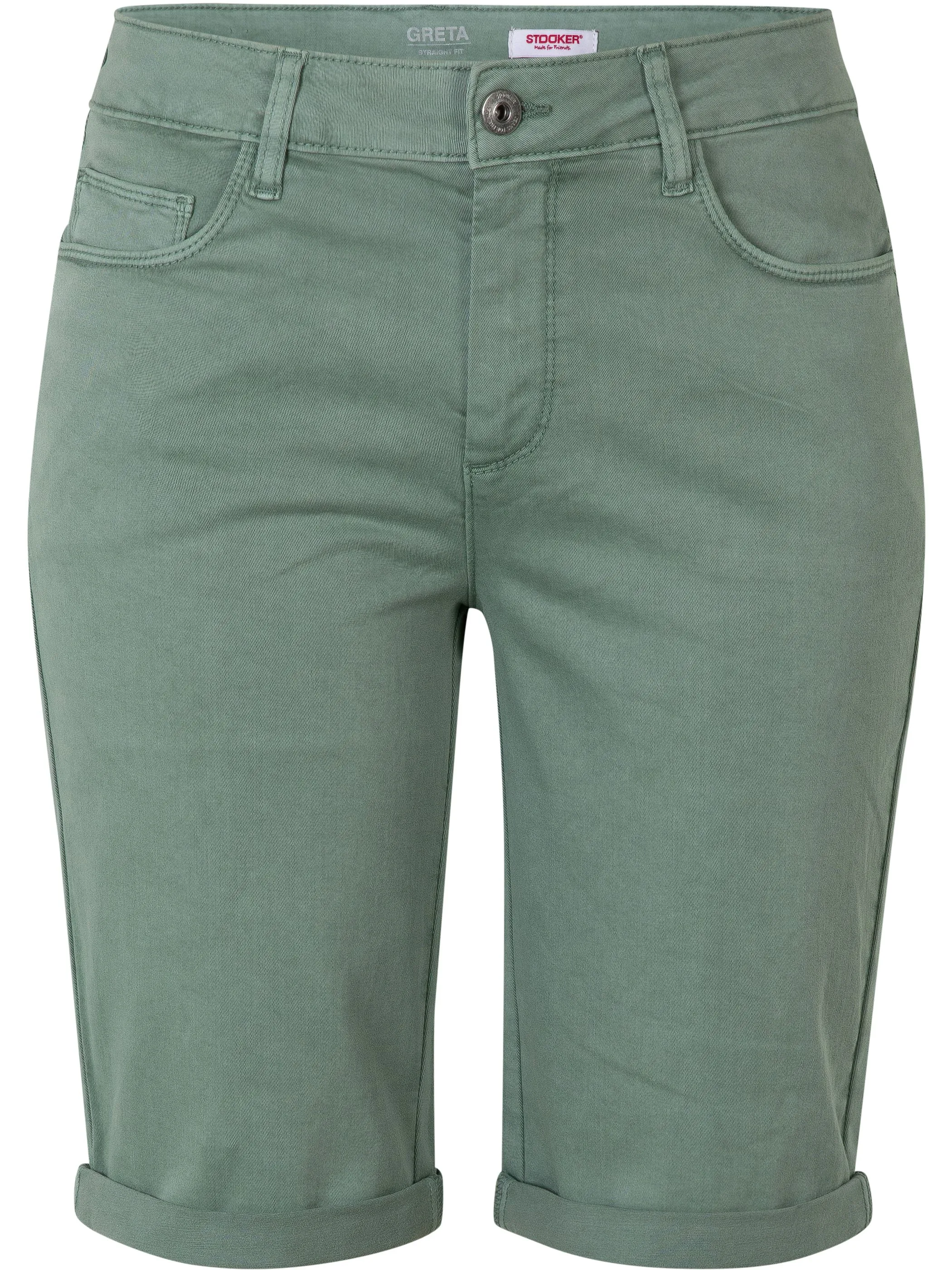 Stooker DOB 03330390555023 Da. Shorts/Berm Grün 911268 5023 1