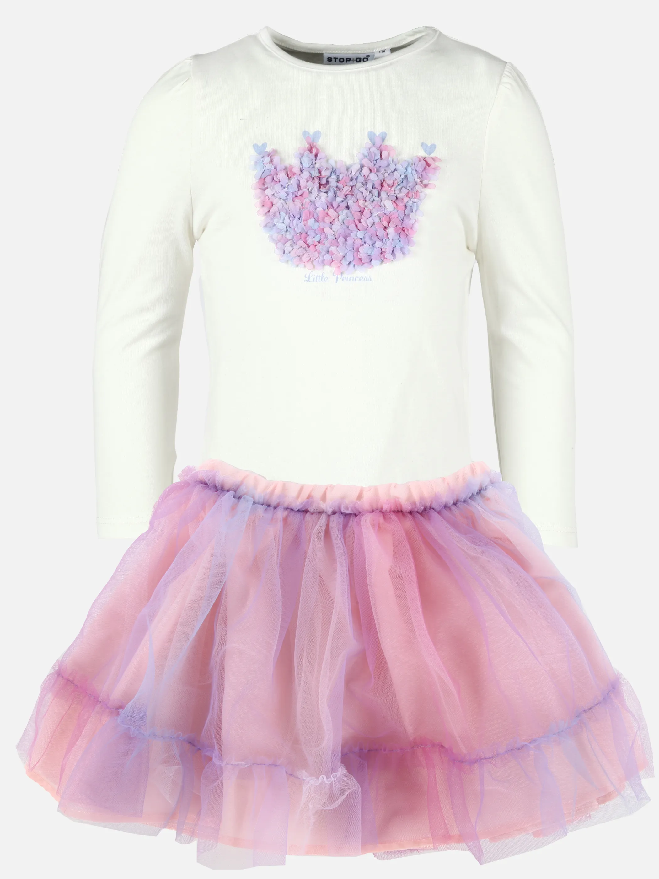 Stop + Go KM Set Longsleeve mit buntem Tüllrock Bunt 901378 BUNT 1 Stop + Go KM Set Longsleeve mit buntem Tüllrock Bunt 901378 BUNT 1