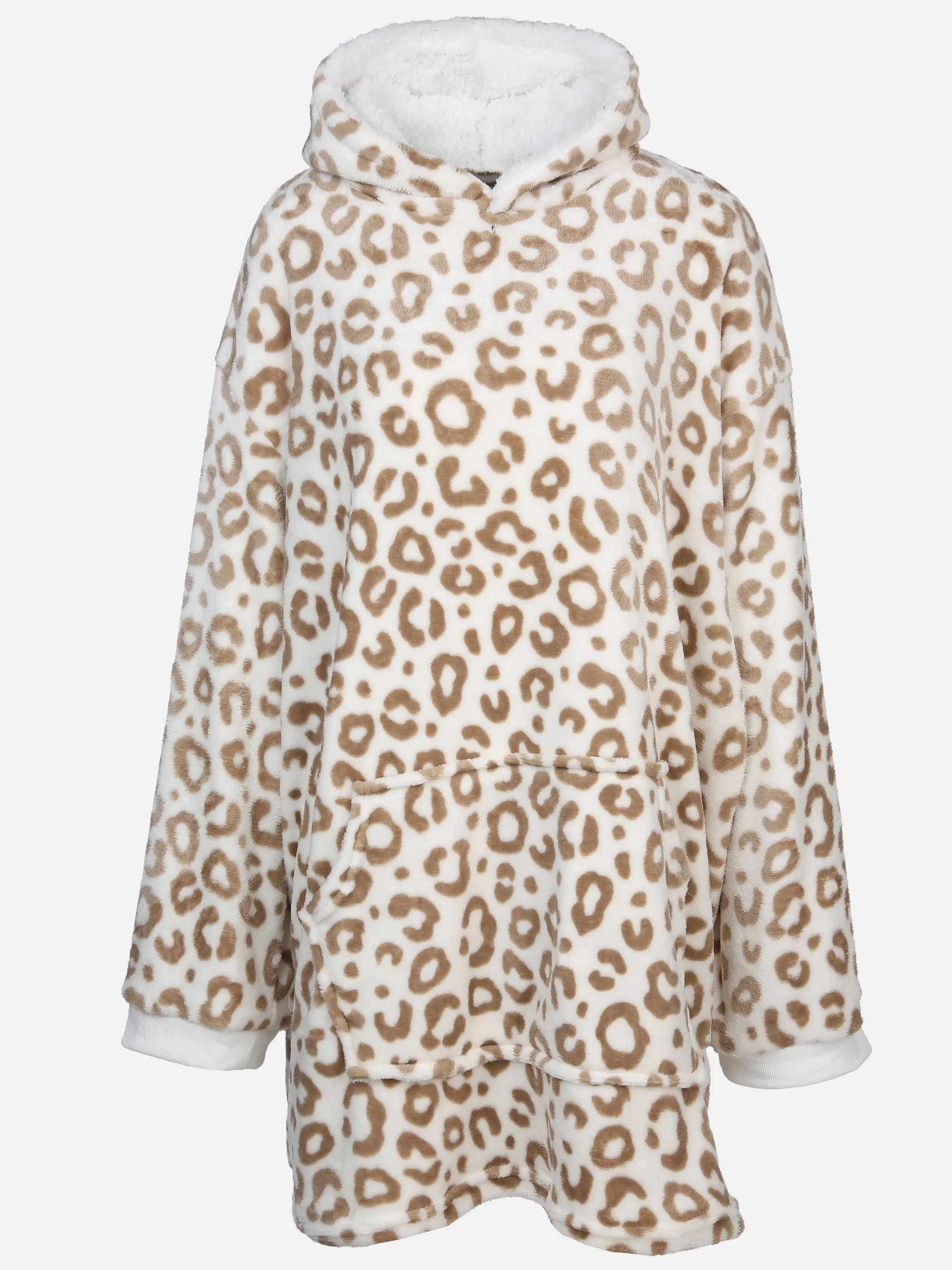 Sure Kuschelfleece Hoodie Oversize Braun 901453 BRAUN 1