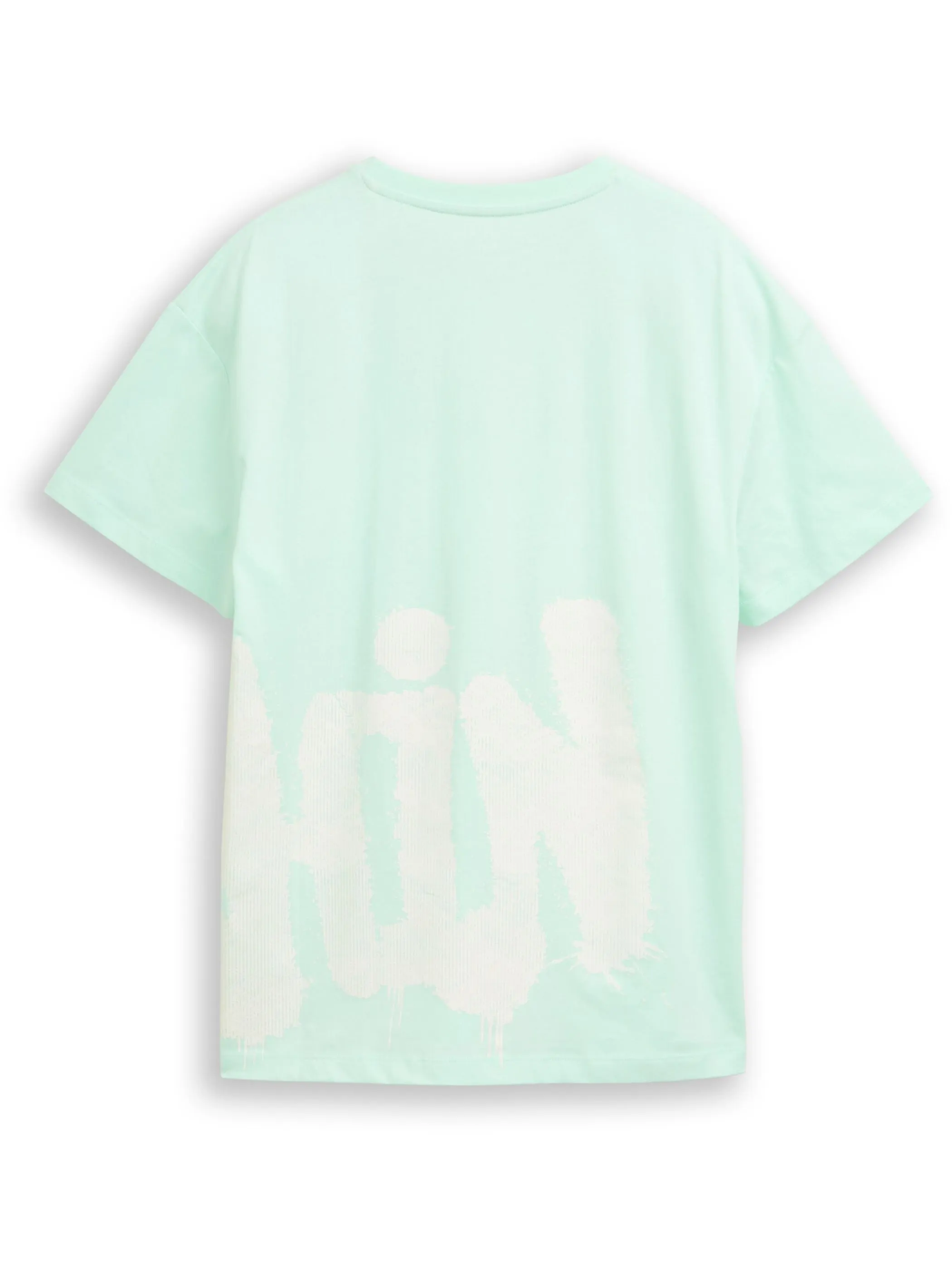 Tom Tailor 1051310 oversize printed T-Shirt Grün 929680 34686 2