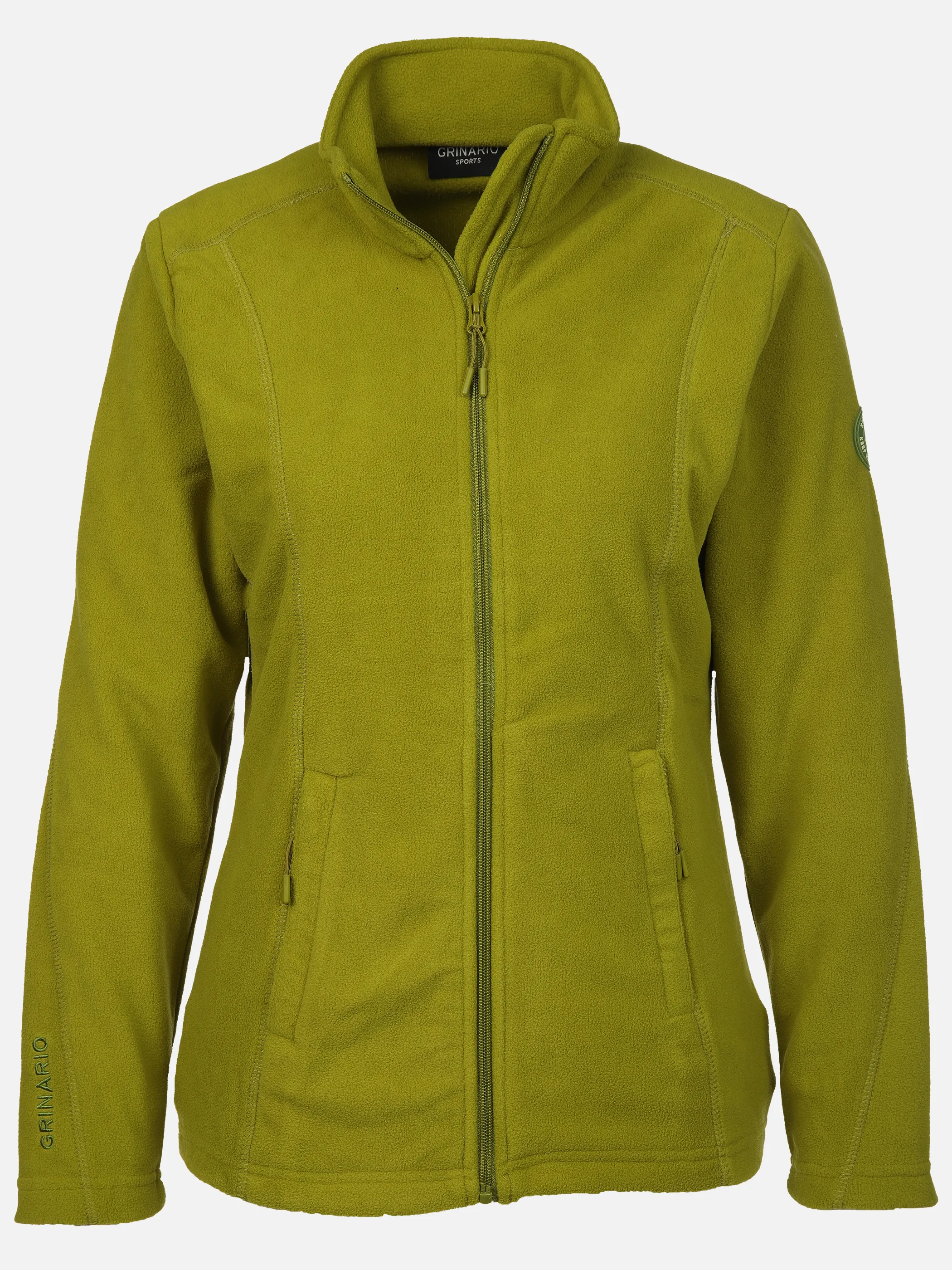 Grinario Sports Da- Fleece Jacke Grün 912549 WOODBINE 1 Grinario Sports Da- Fleece Jacke Grün 912549 WOODBINE 1