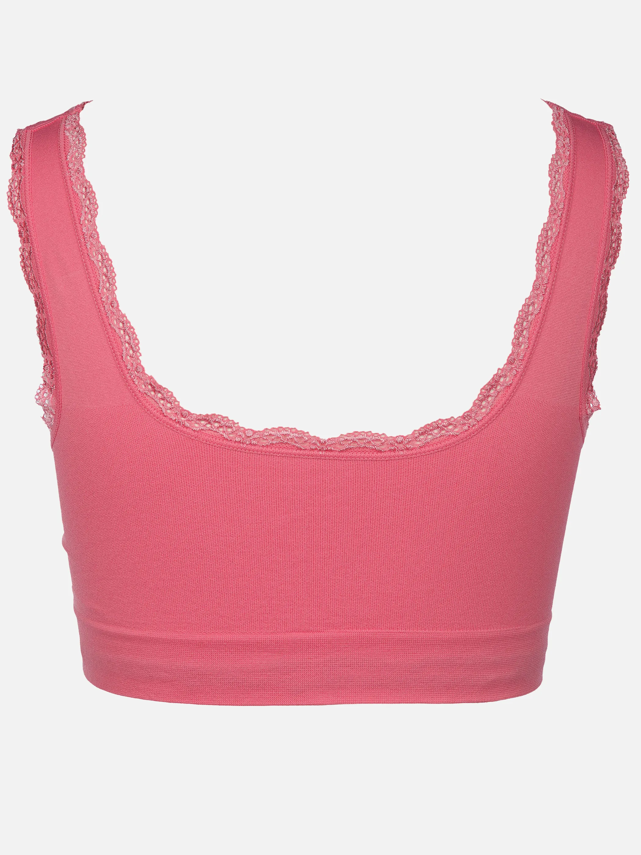 Sure Da. Bustier Seamless mit Spitze Pink 905034 PINK 2