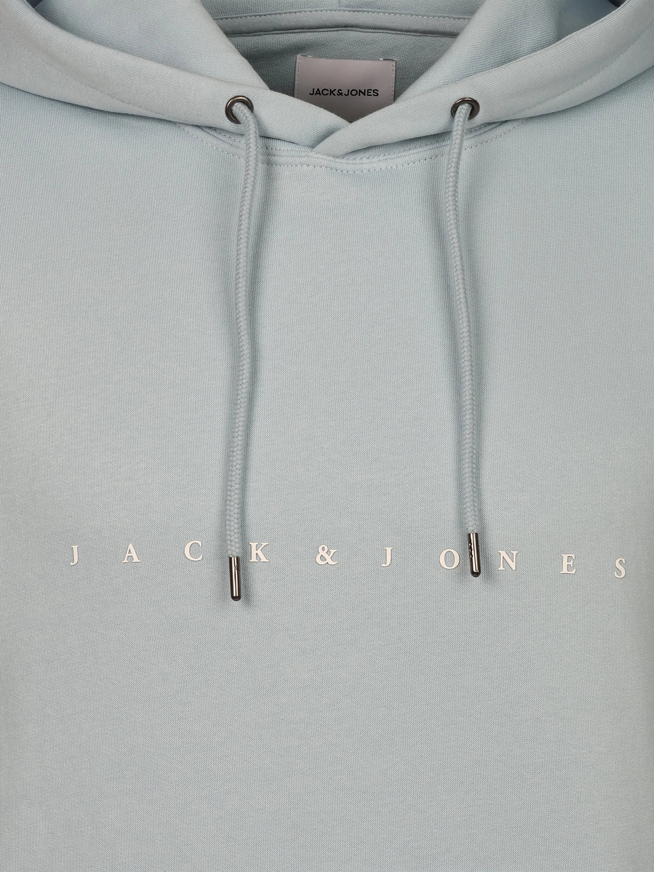 Jack Jones 12233972 JJESTAR JJ SWEAT HOOD Blau 878876 175777 3