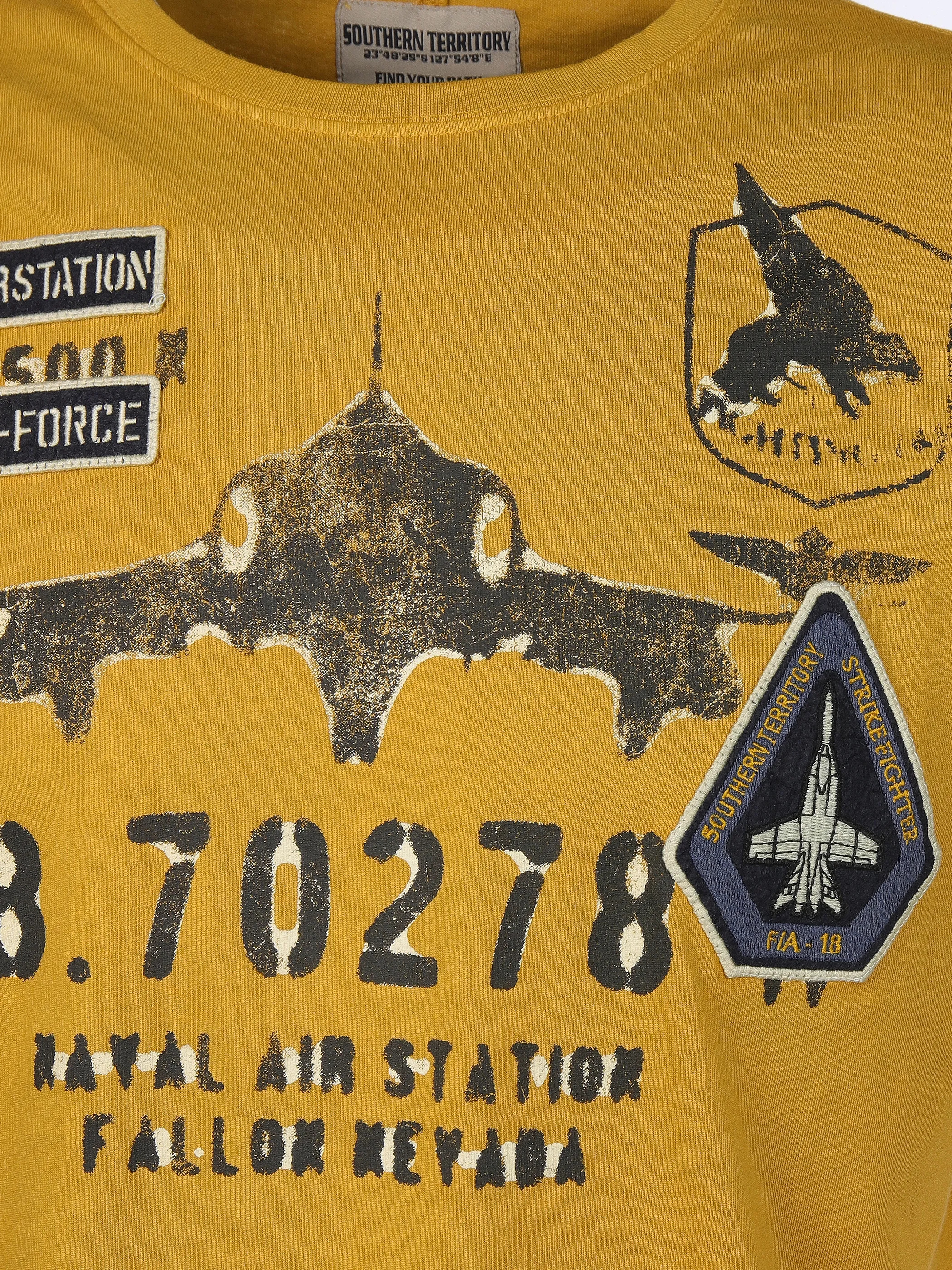 Southern Territory He. T-Shirt 1/2 Arm Air Gelb 916379 1567 3 Southern Territory He. T-Shirt 1/2 Arm Air Gelb 916379 1567 3