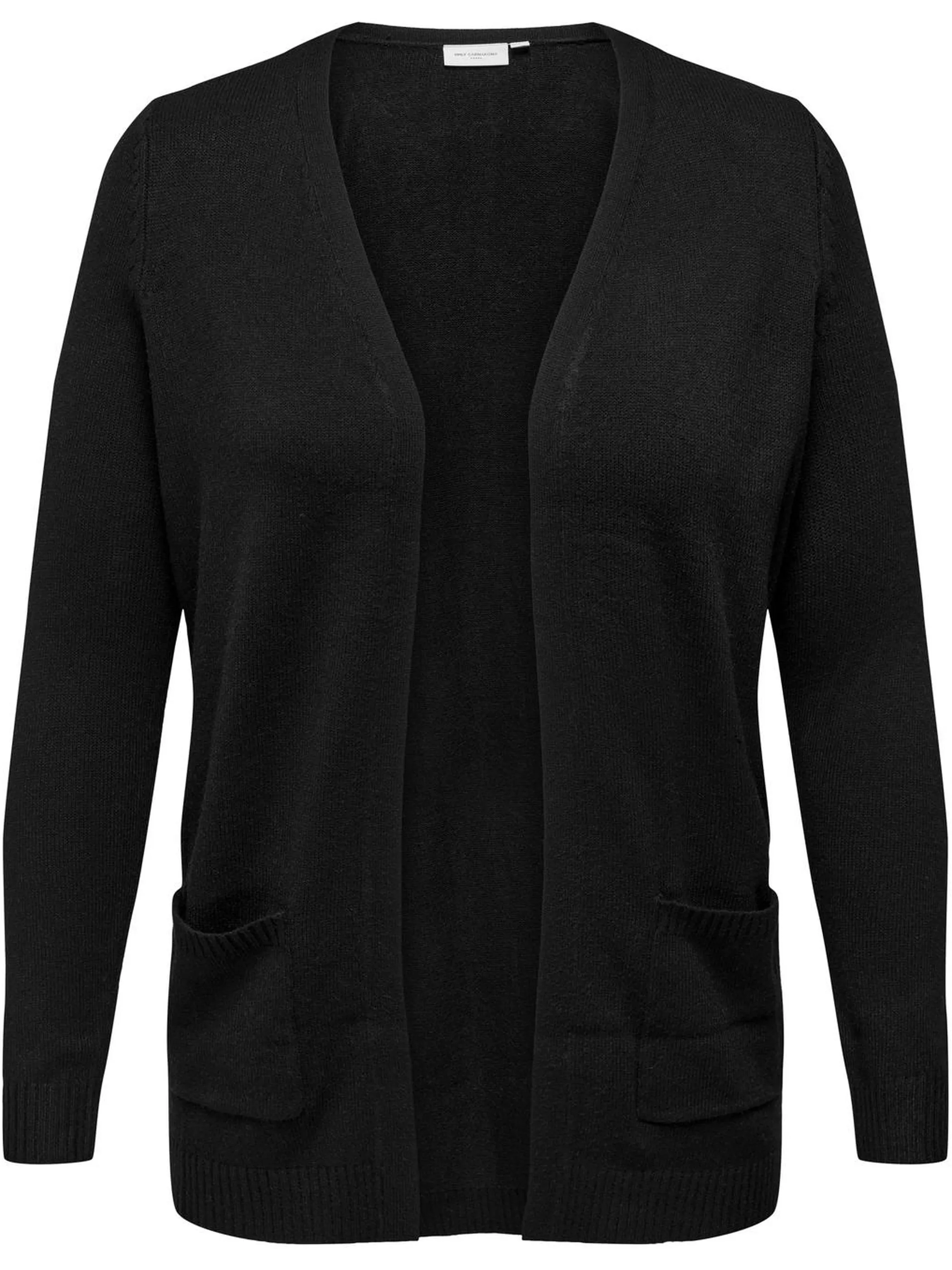 Only Carmakoma 15219653 CARESLY L/S OPEN CARD Schwarz 866803 177911 1 Only Carmakoma 15219653 CARESLY L/S OPEN CARD Schwarz 866803 177911 1