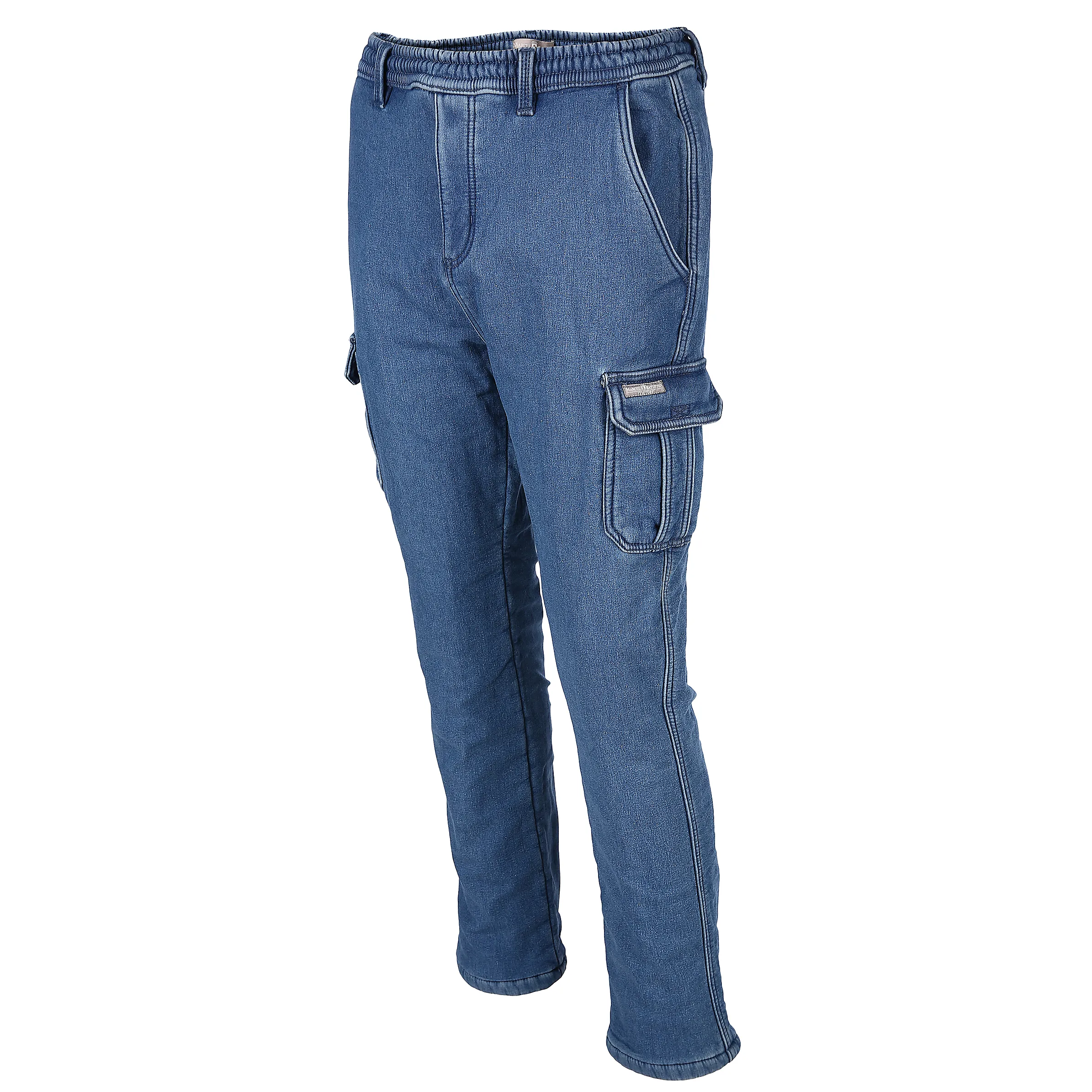 Marcel Battiston He. Thermoschlupfjeans Blau 822699 BLUE 1