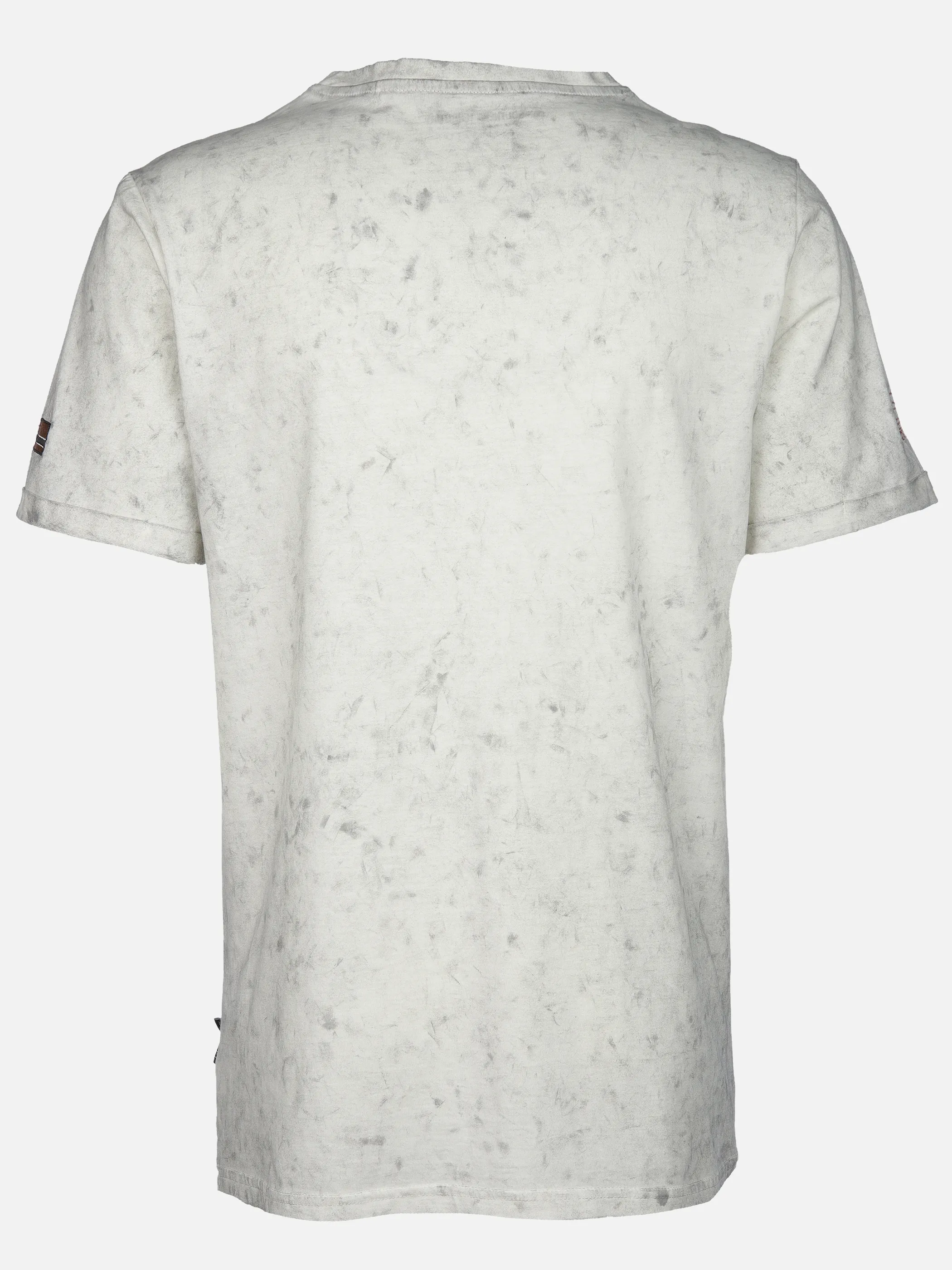 Southern Territory He. Henleyshirt 1/2 Arm alloverprint Weiß 910641 WEIß 2