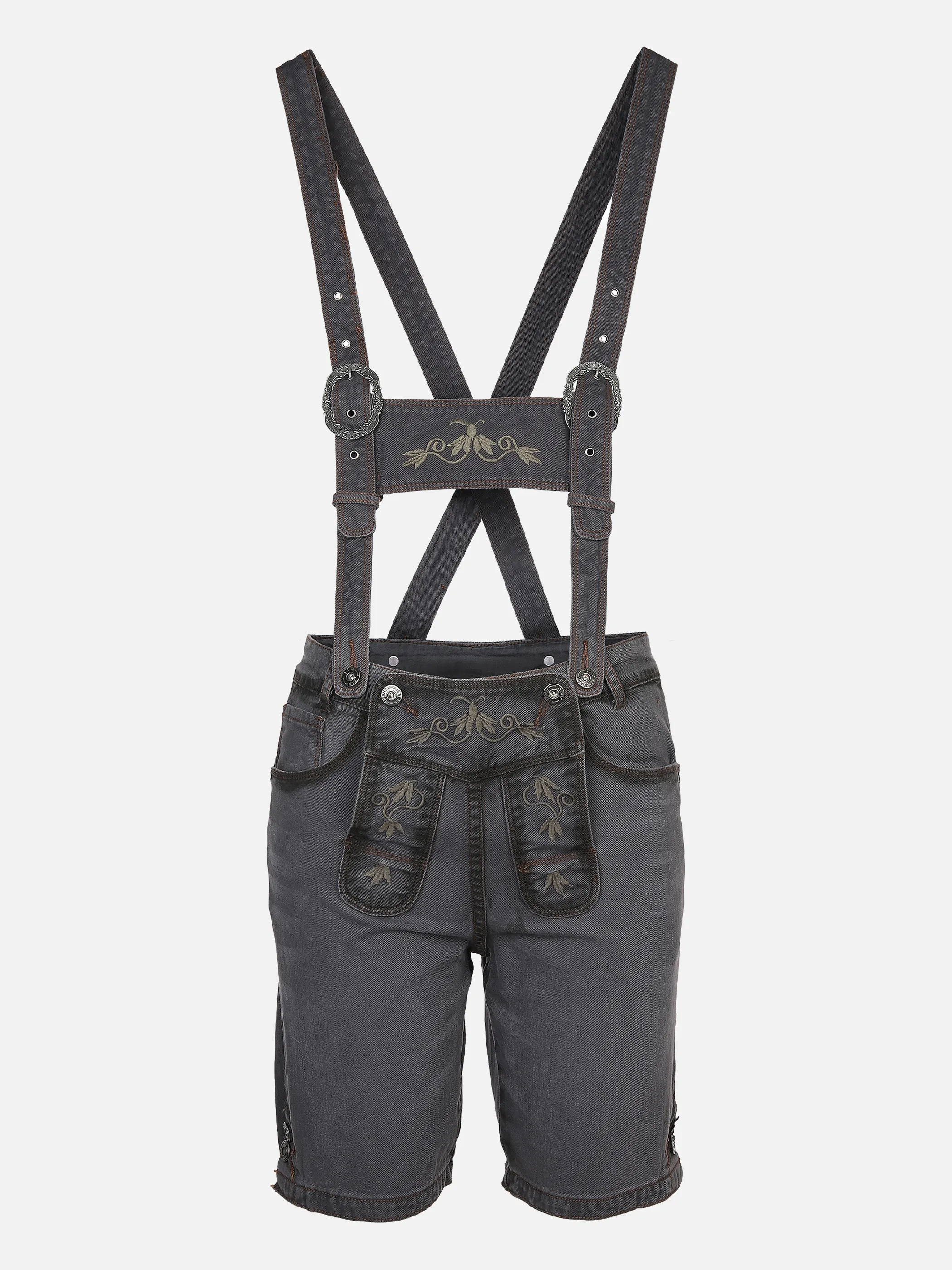 Sonnenalp He-Trachtenjeans gewaschen mit Grau 761941 GRAU 1