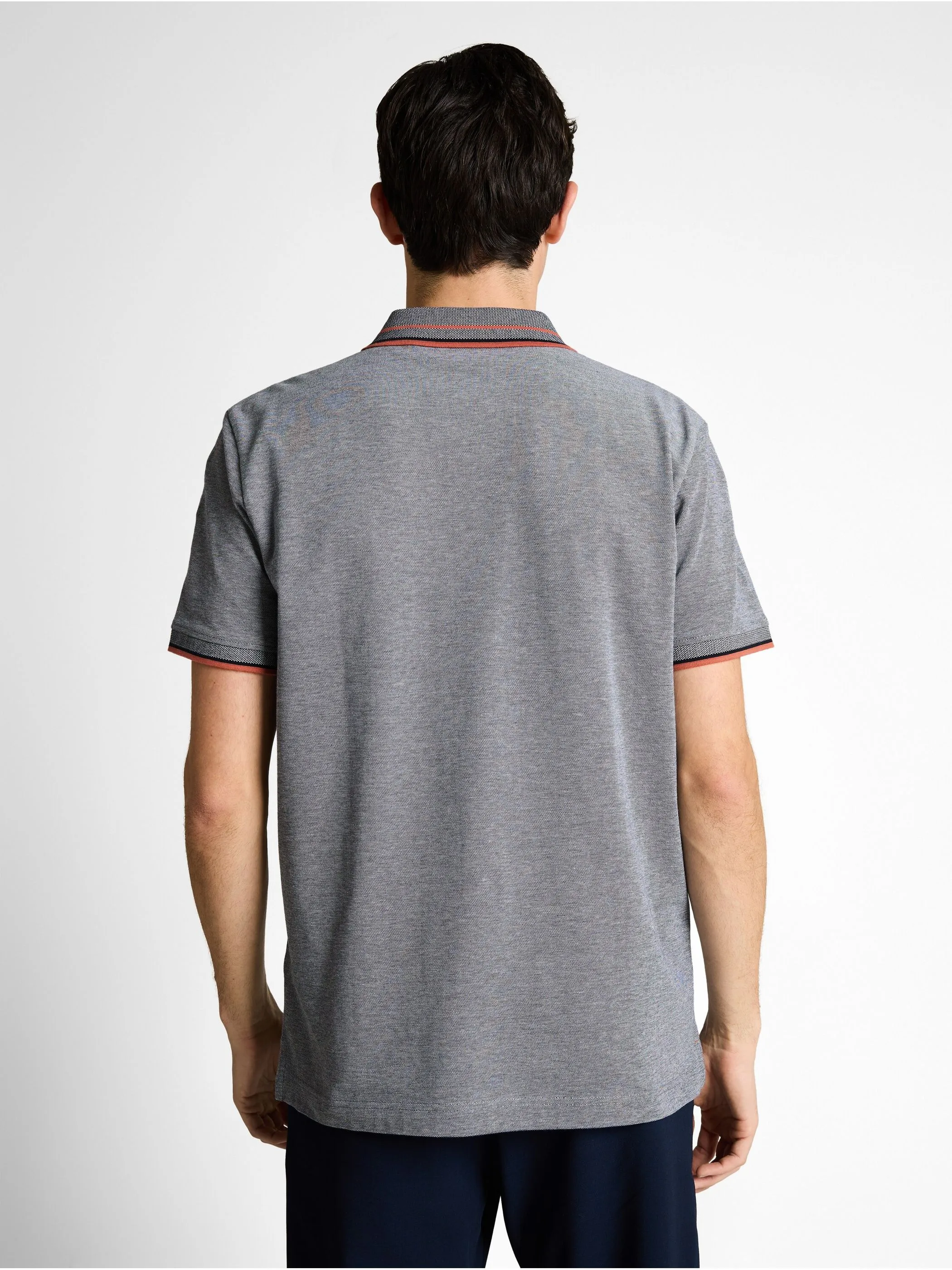 Tom Tailor 1050778 NOS printed polo Blau 922100 24571 2