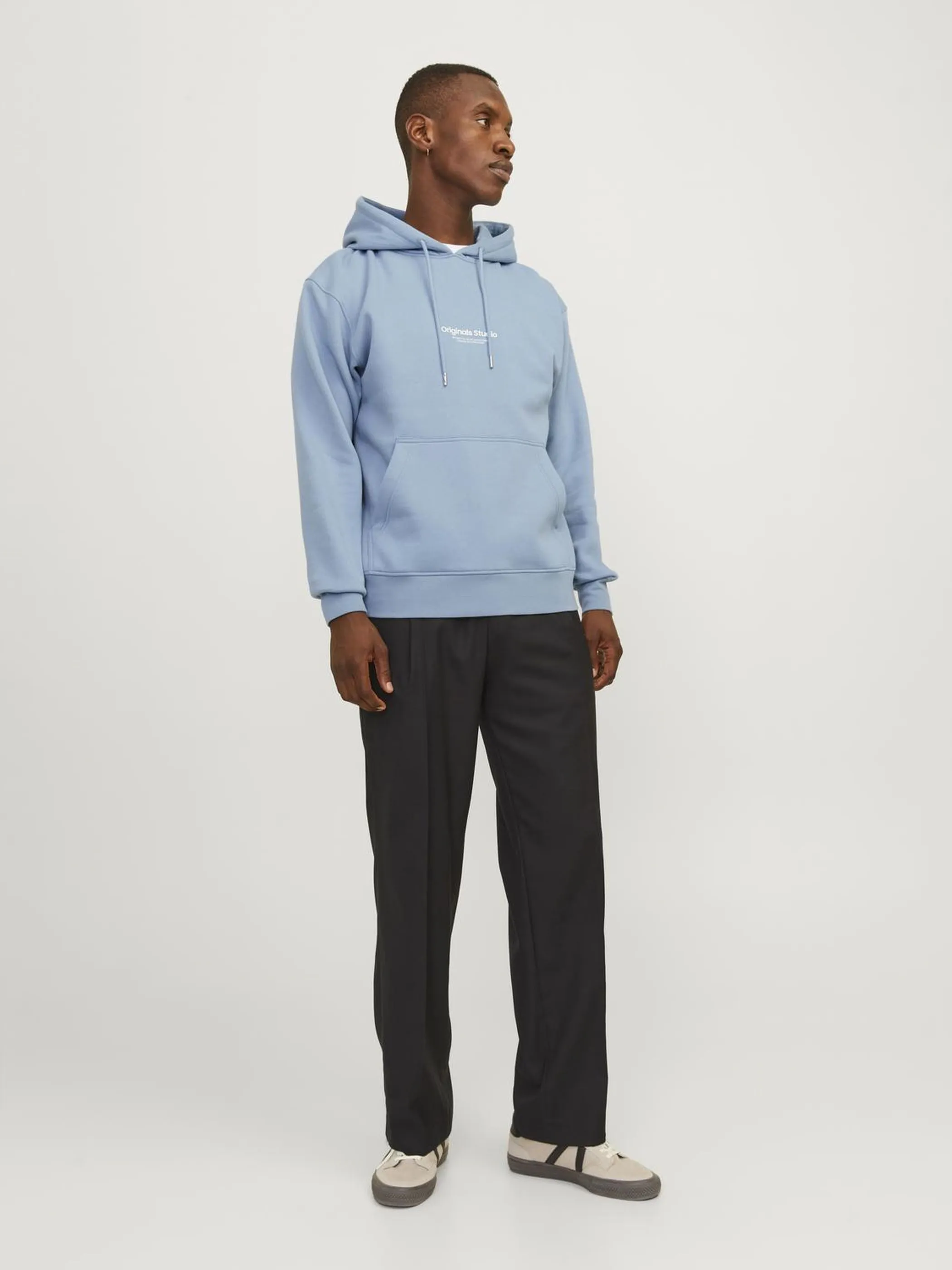 Jack Jones 12241687 JORVESTERBRO SWEAT HO Blau 883658 290457 2