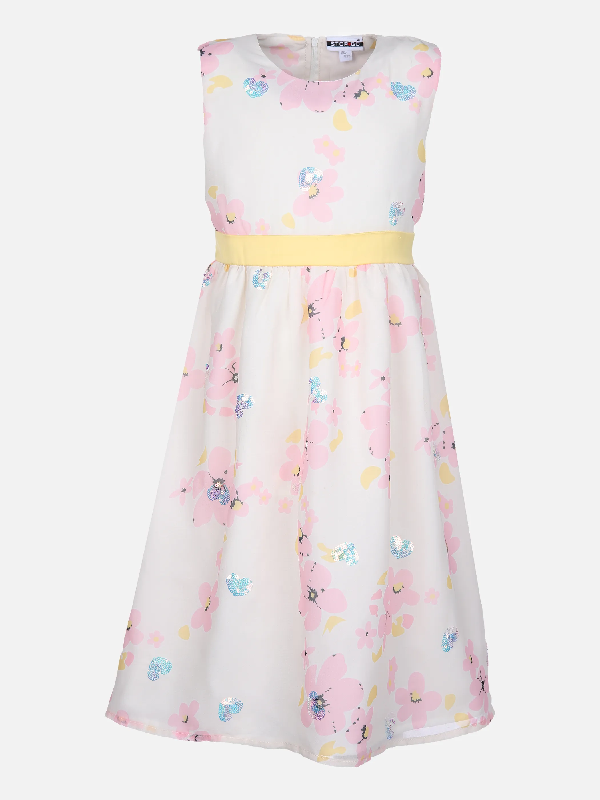 Stop + Go MG Kleid in cremeweiß mit AOP Weiß 860842 CREMEWEIß 1 Stop + Go MG Kleid in cremeweiß mit AOP Weiß 860842 CREMEWEIß 1