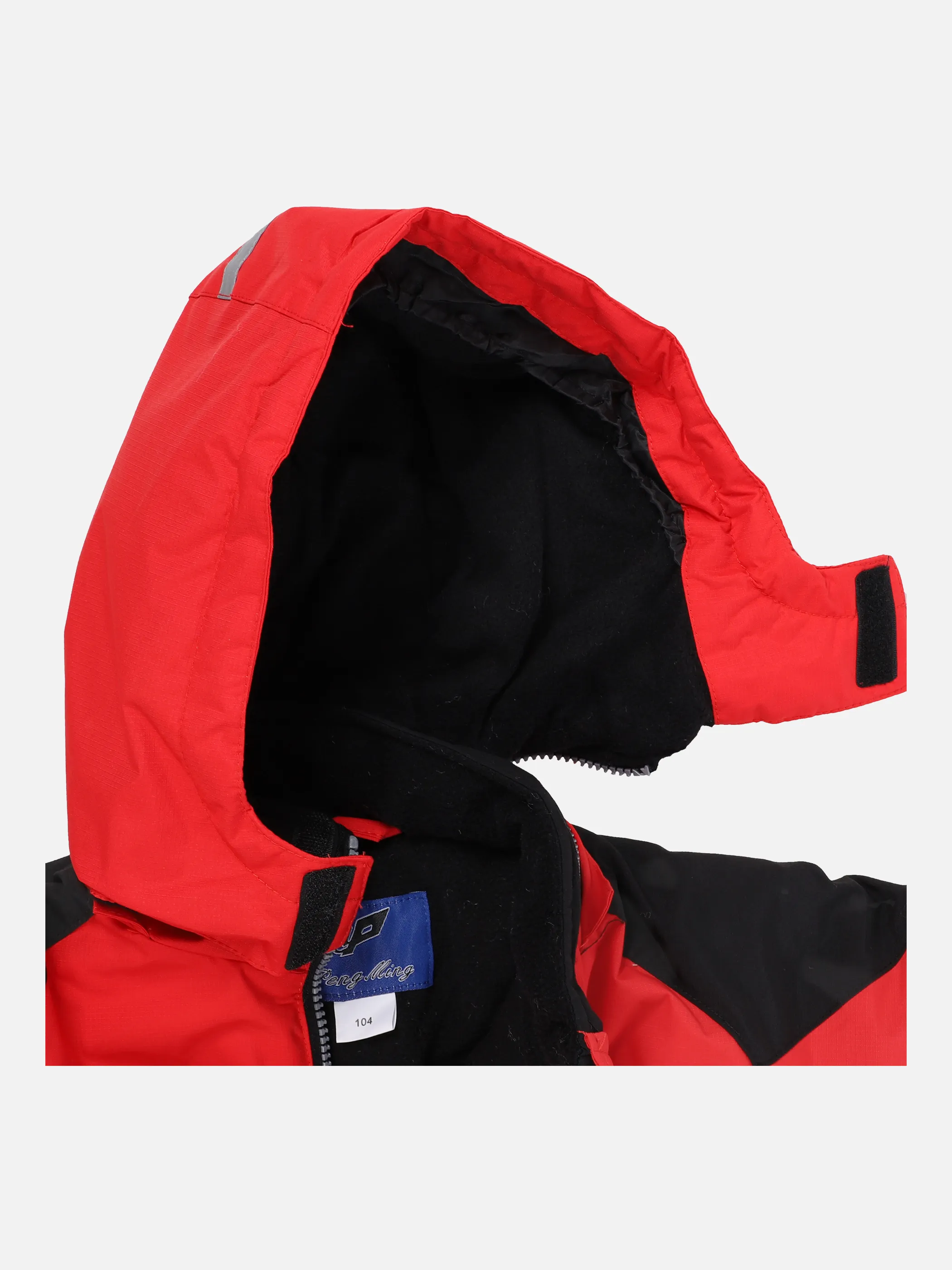Peng Ming Ki-Skianzug mit Kapuze Rot 863322 ROT/SCHWAR 3 Peng Ming Ki-Skianzug mit Kapuze Rot 863322 ROT/SCHWAR 3