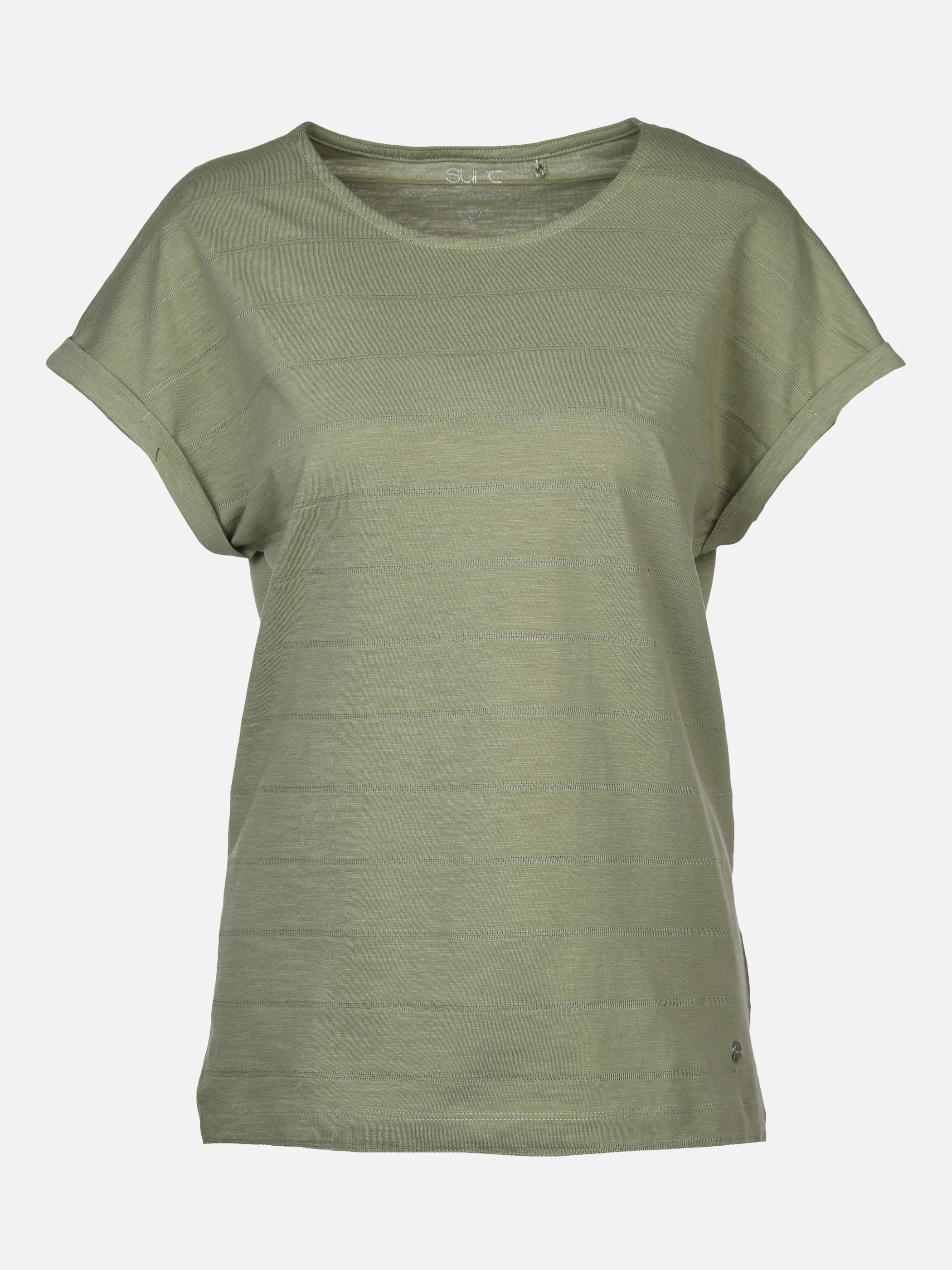Sure Da-Strukturshirt m.Rundhals Grün 873330 SALBEI 1 Sure Da-Strukturshirt m.Rundhals Grün 873330 SALBEI 1