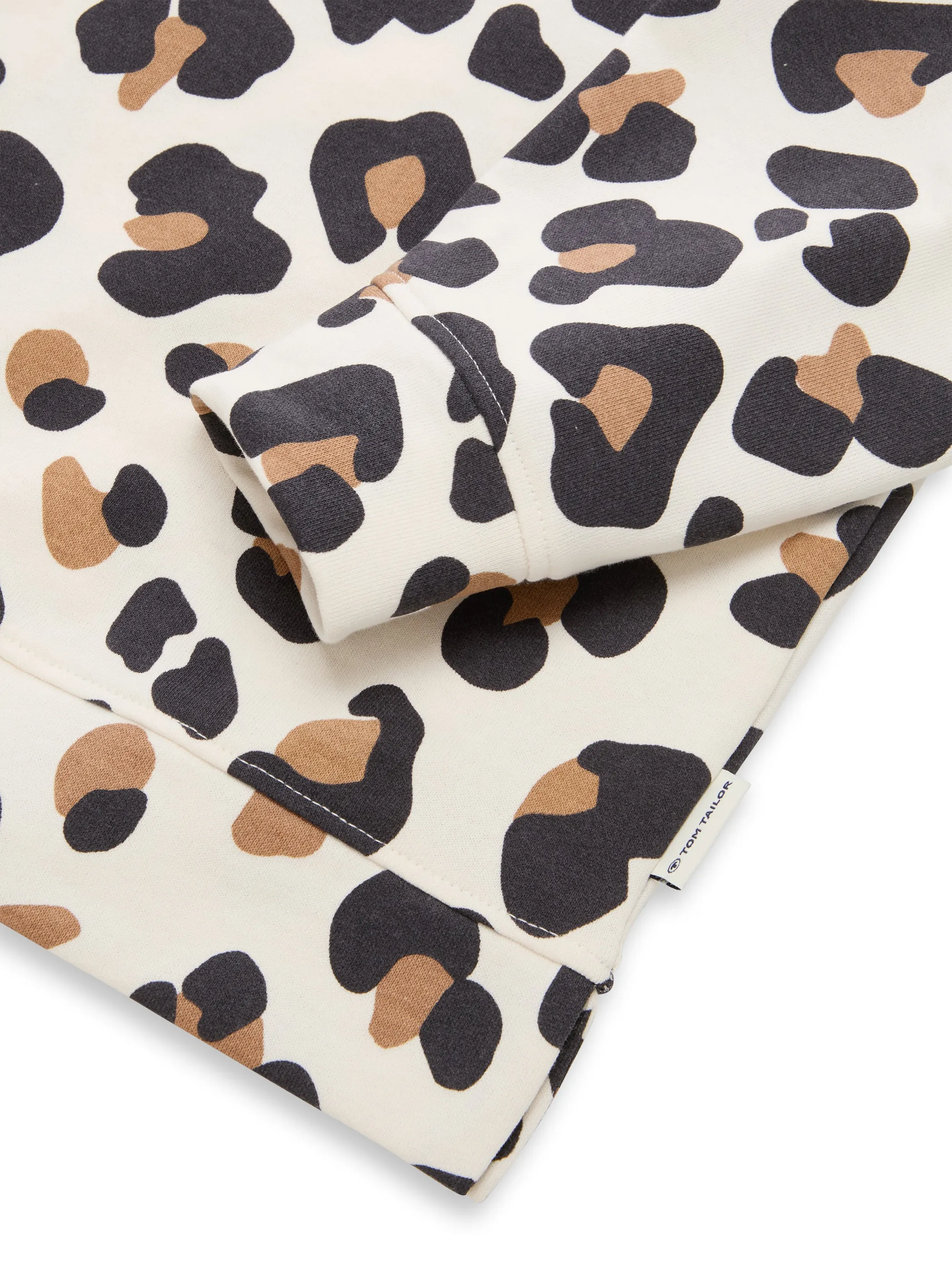 Tom Tailor 1050076 allover printed sweatshirt Weiß 928019 39819 3