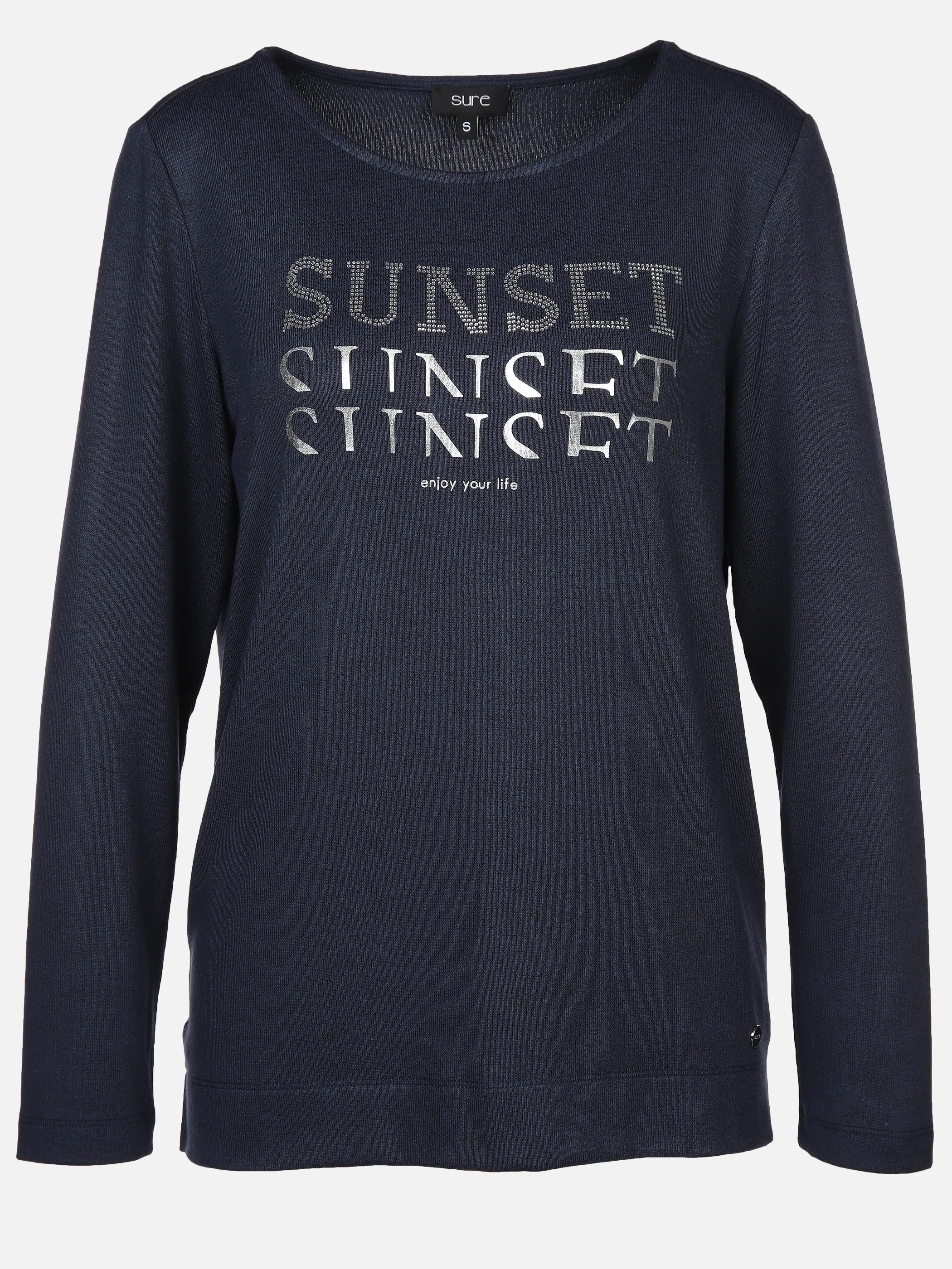 Sure Da-Shirt m. Folienprint Marine 892120 MARINE 1