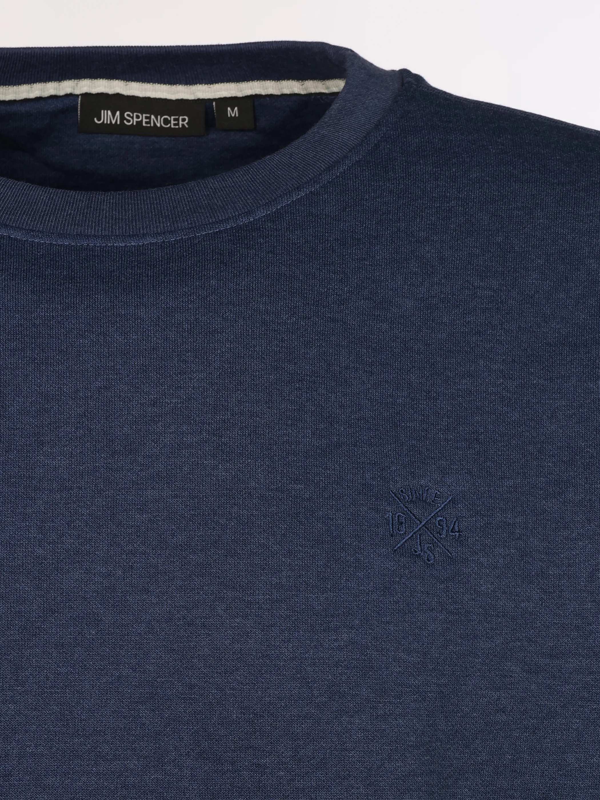 Jim Spencer He. Sweatshirt uni seasonal Blau 919313 NEWBLUE 3