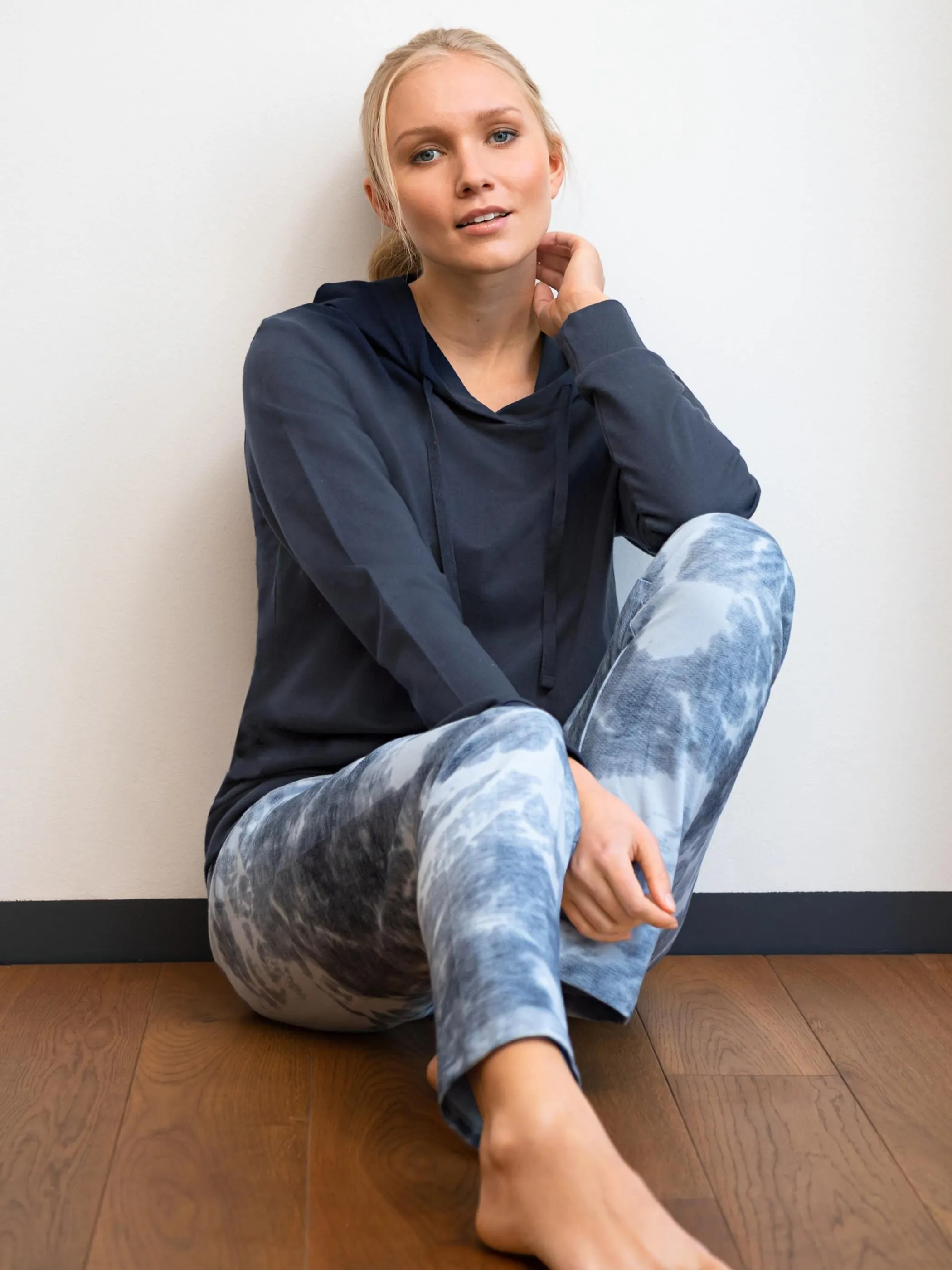 Sure Da. Home Anzug mit Hoody batik Blau 868594 BLUE 4 Sure Da. Home Anzug mit Hoody batik Blau 868594 BLUE 4