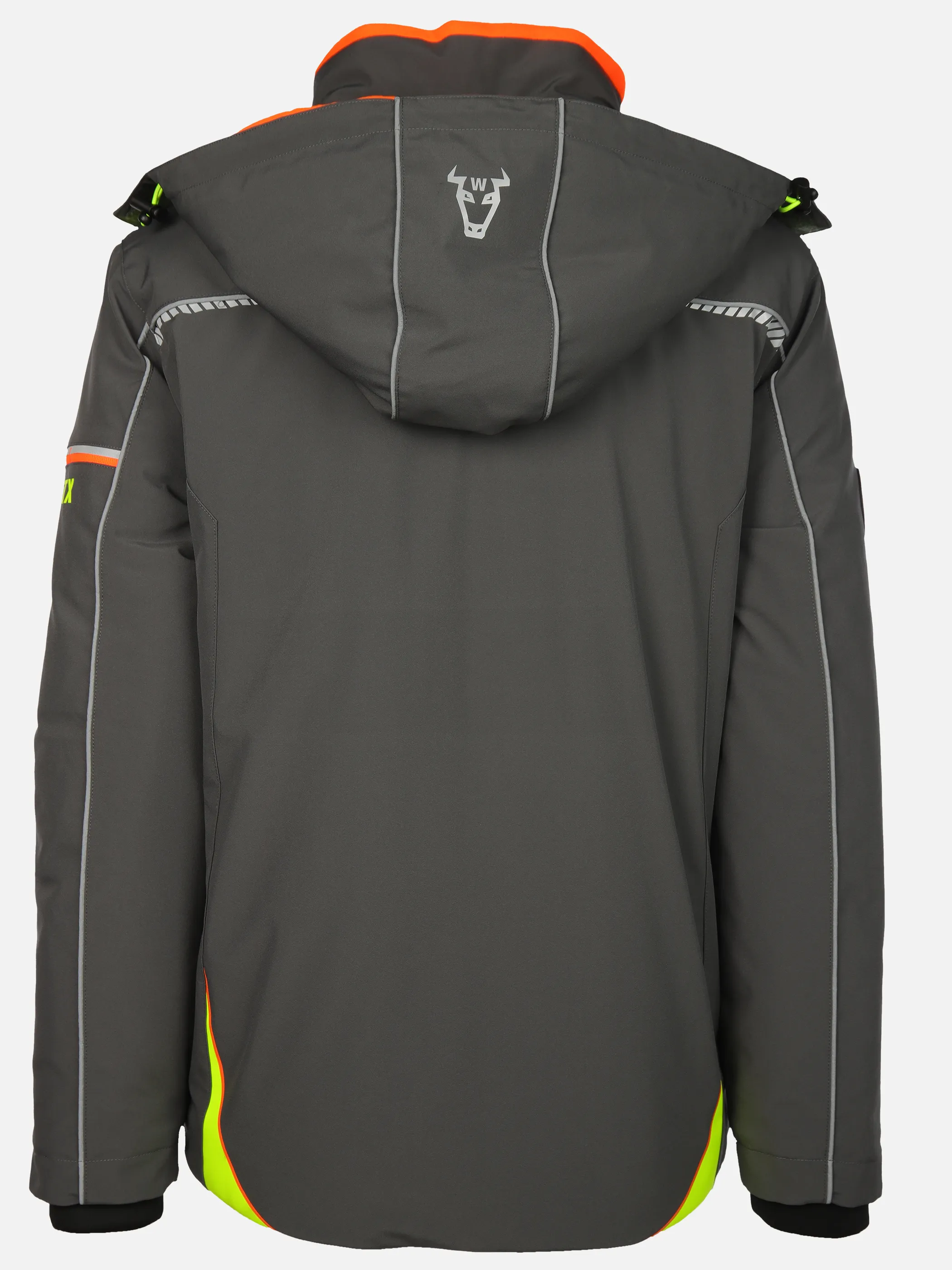 Worker He. 3in1 Funktionsjacke wattiert Grau 882929 GREY 2
