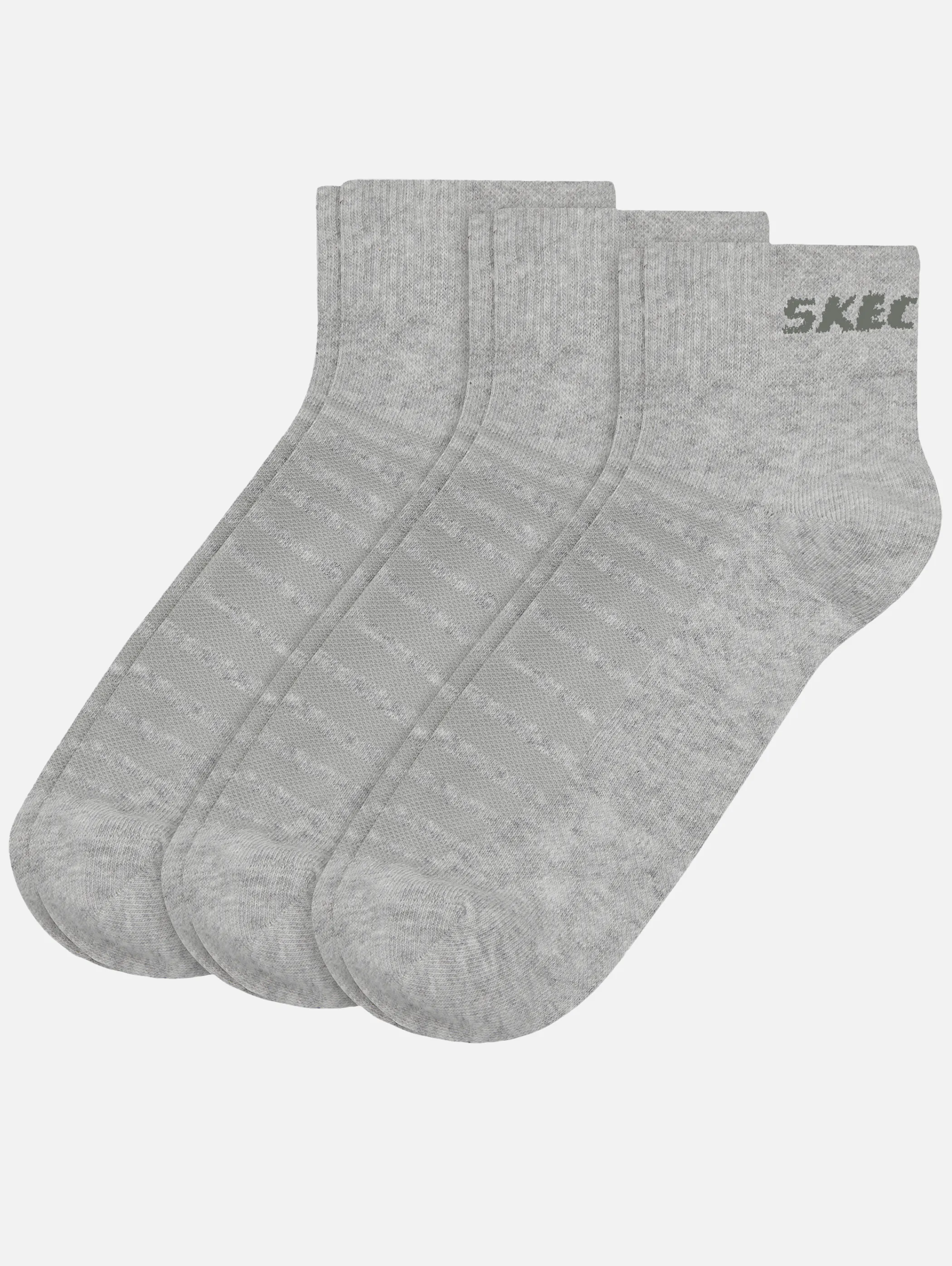 skechers SK42017 Da-Quarter Socken 3er Grau 861937 9300 2
