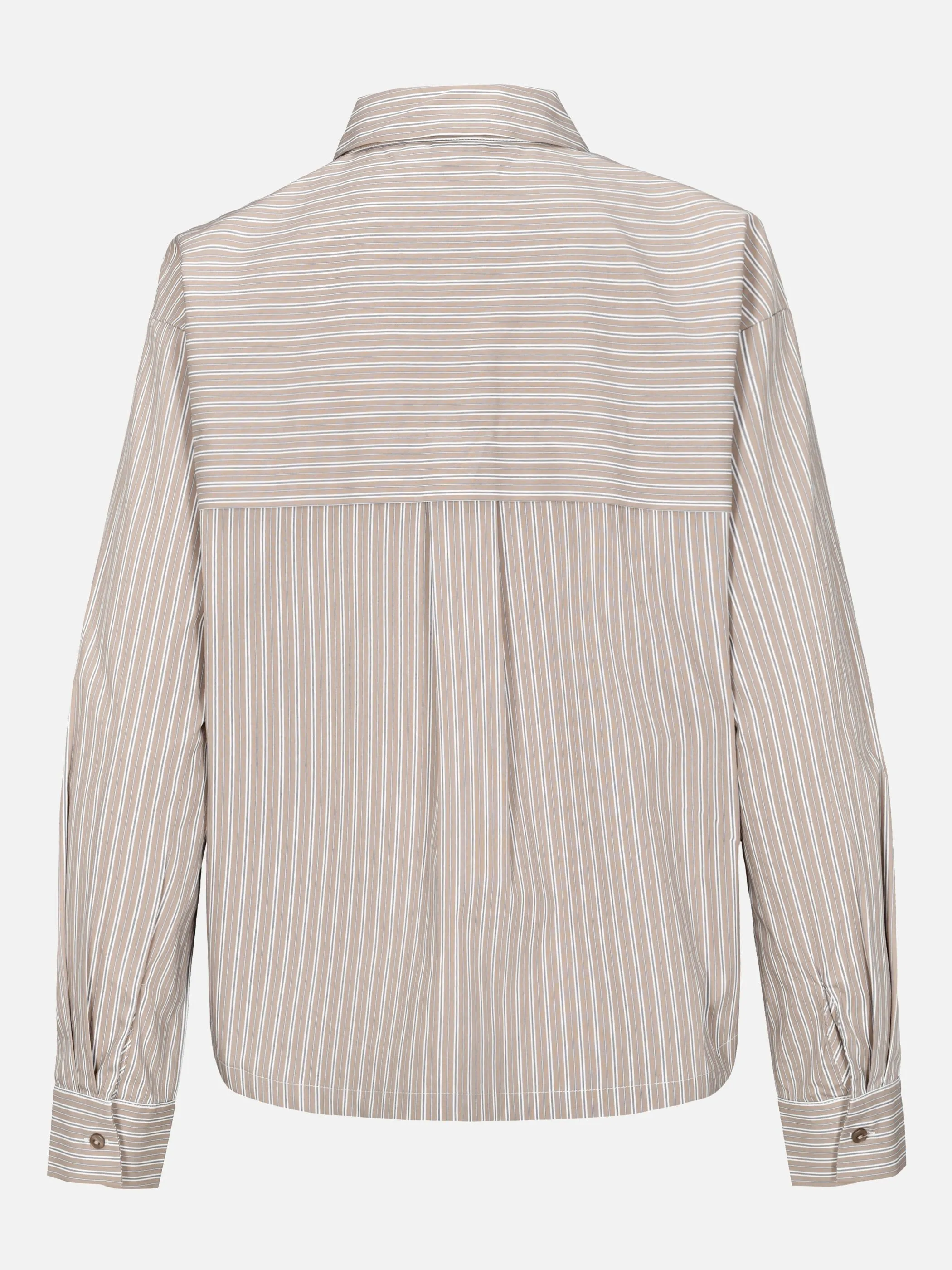 Lisa Tossa Da-Blouse Poplin striped Braun 933634 755 3
