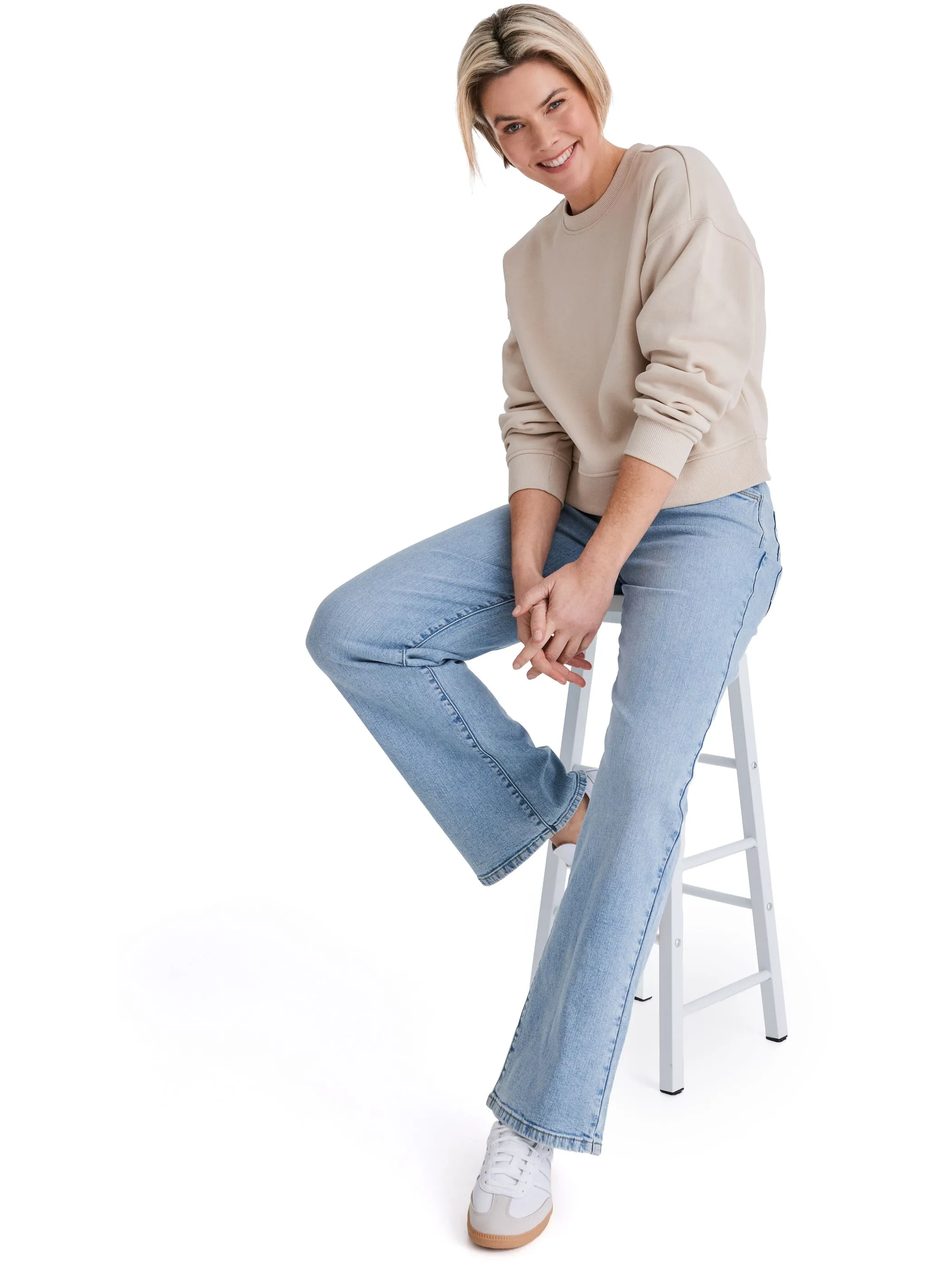 Stooker DOB 22400090007221 Da. Hosen lang, Blau 928289 7221 4