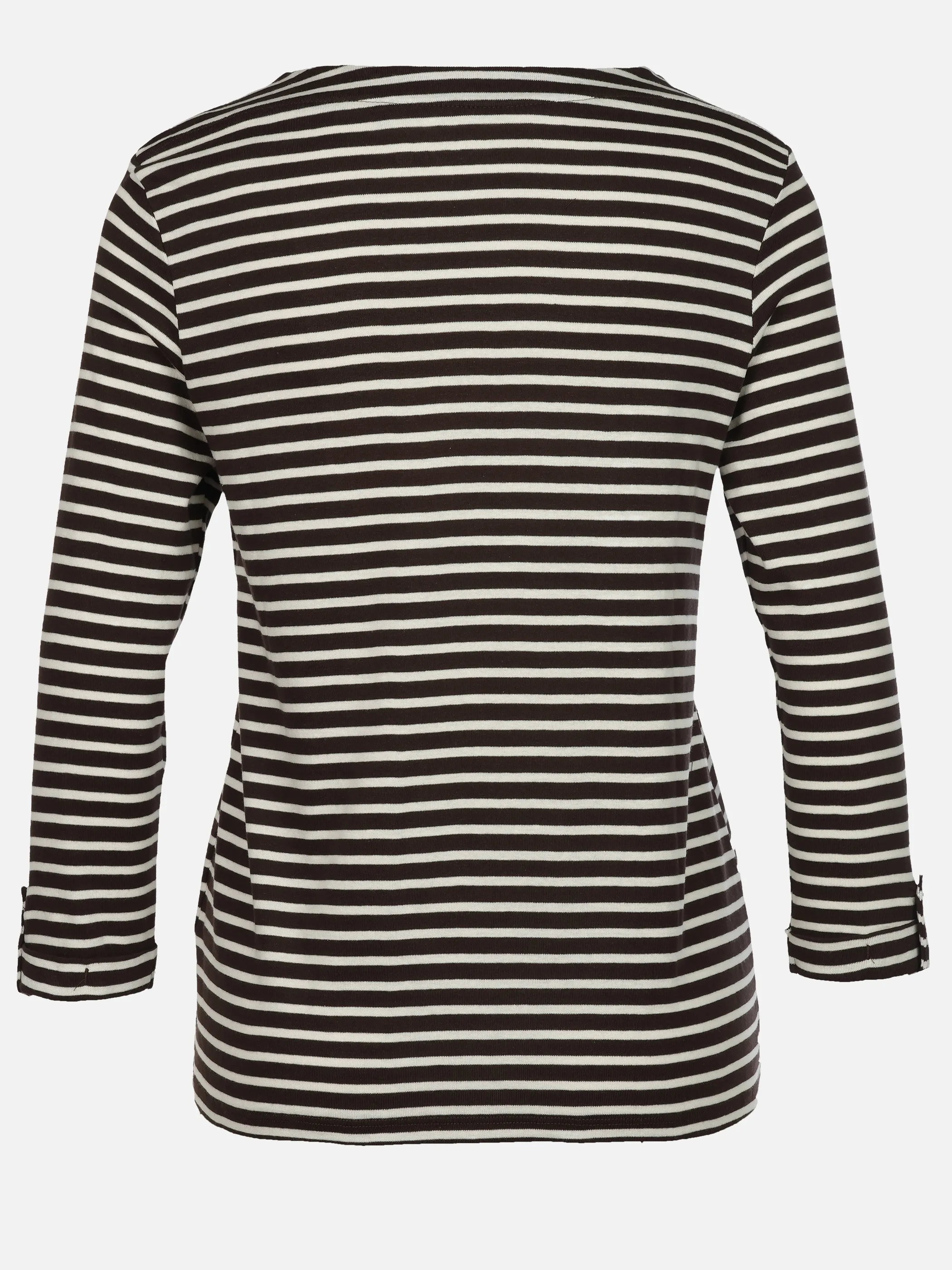 Sure Da. Streifen Shirt Braun 928161 JAVA 2