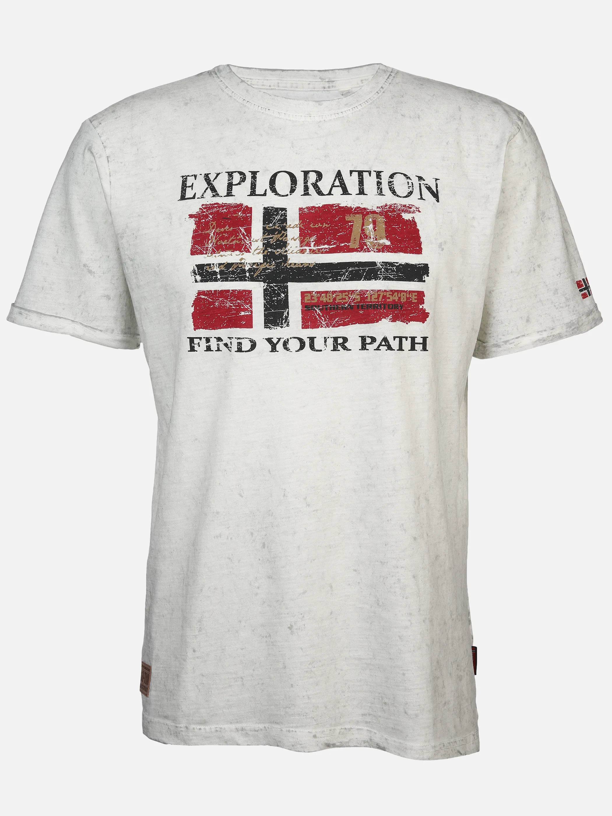 Southern Territory He. T-Shirt 1/2 Arm Logo Weiß 893166 WEIß 1