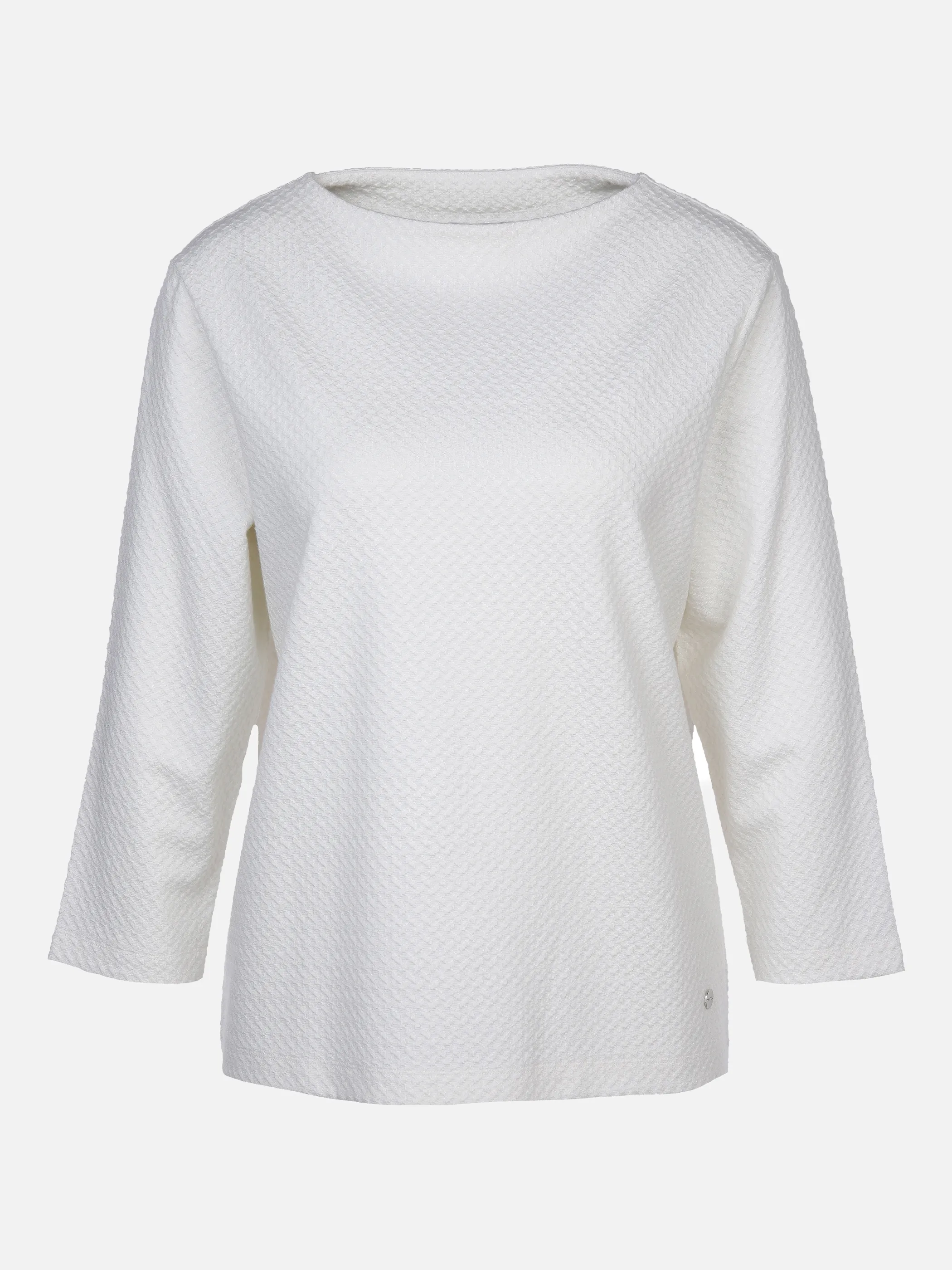 Sure Da-Jaquardsweatshirt m.Stehkragen Weiß 872615 OFFWHITE 1 Sure Da-Jaquardsweatshirt m.Stehkragen Weiß 872615 OFFWHITE 1