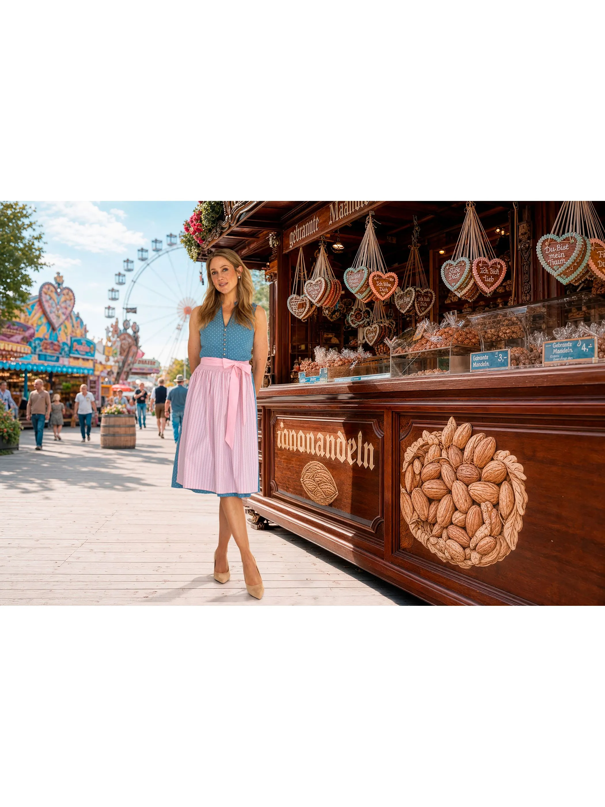 Wolperdinger Da-Dirndl Madeline Blau 899676 RAUCHBLAU 4