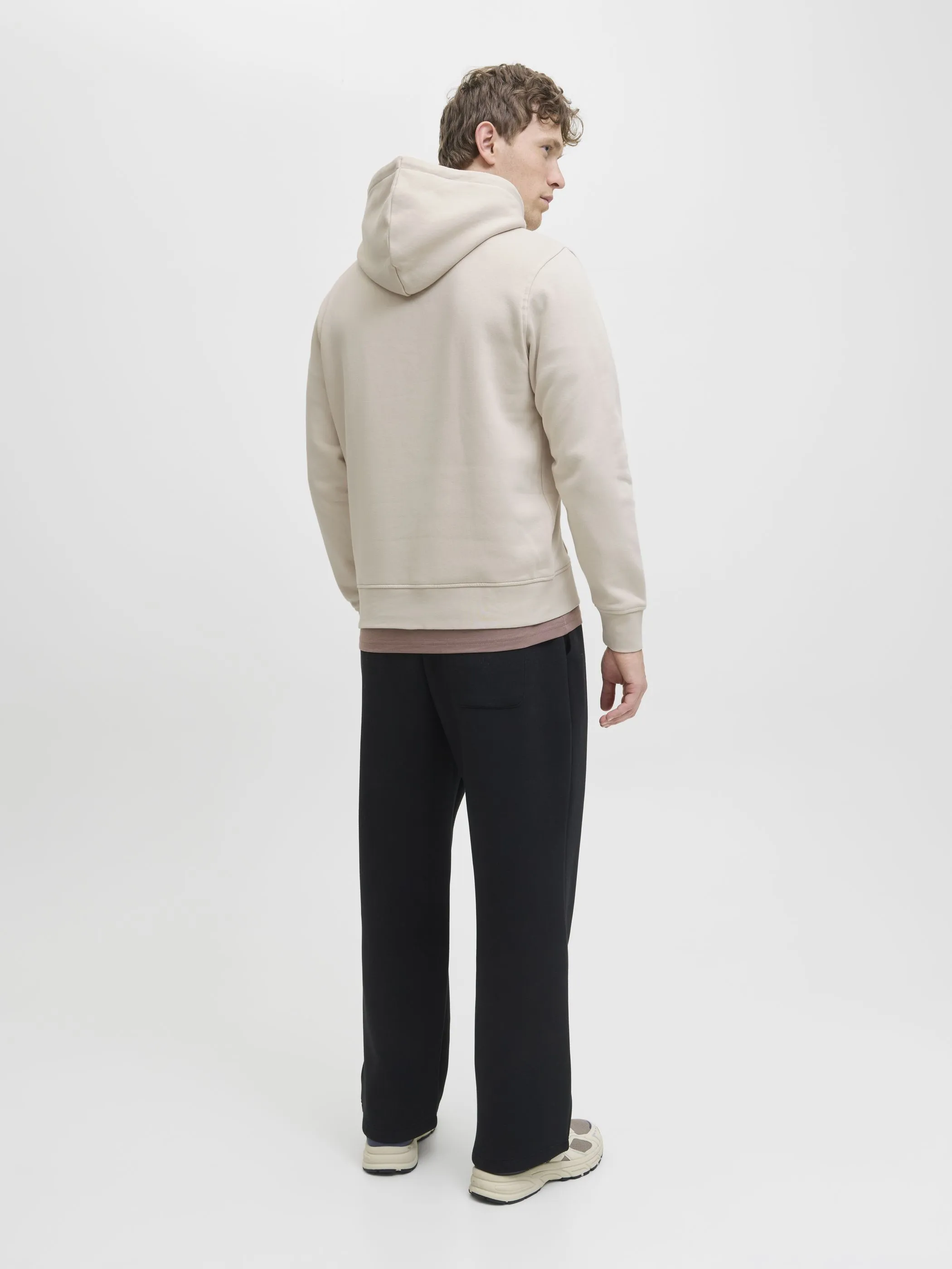 Jack Jones 12278789 JJESOHO SWEAT HOOD NO Braun 912423 176631 2