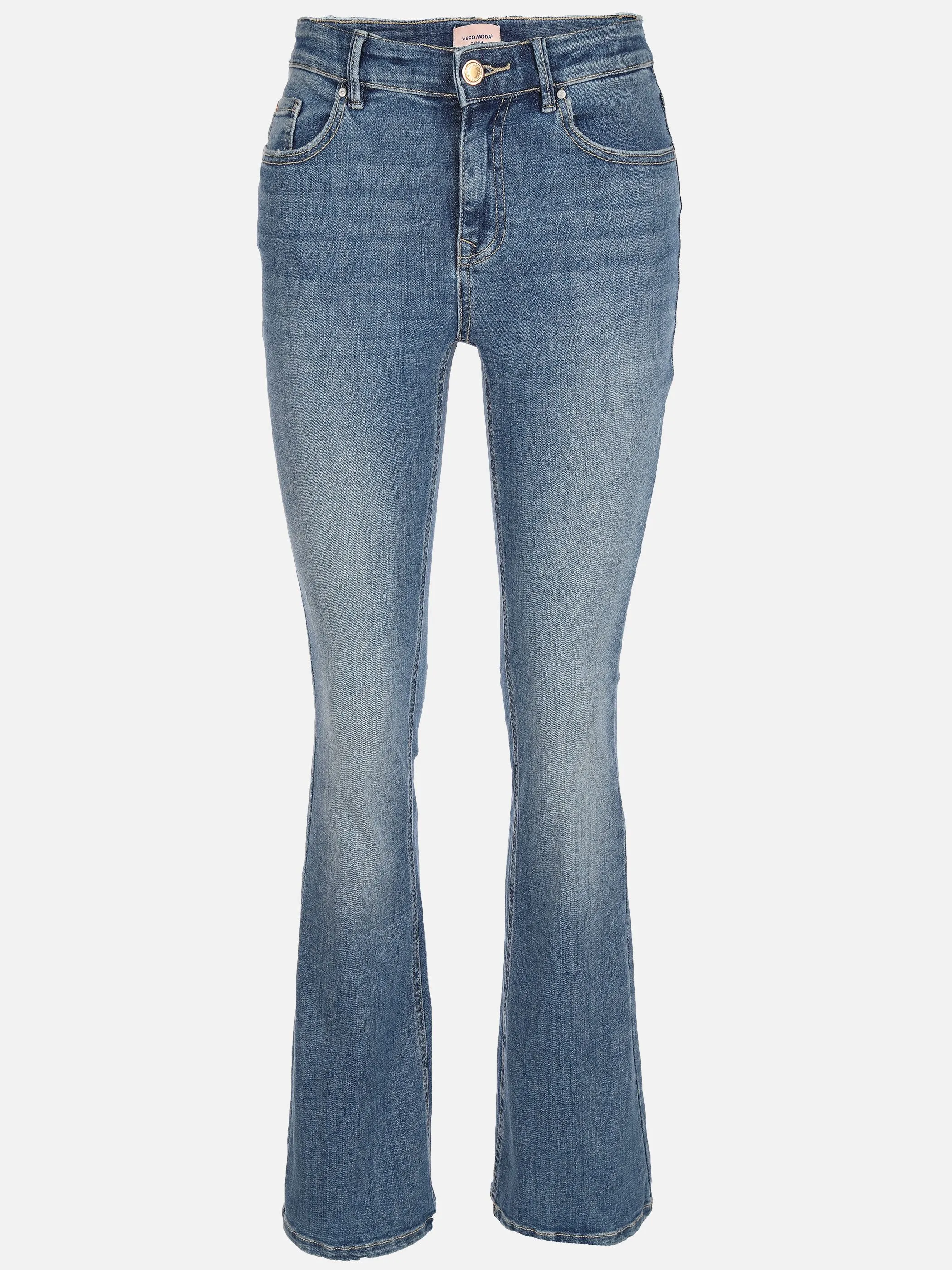 Vero Moda 10302478 VMFLASH MR FLARED JEA Blau 888429 178001 4