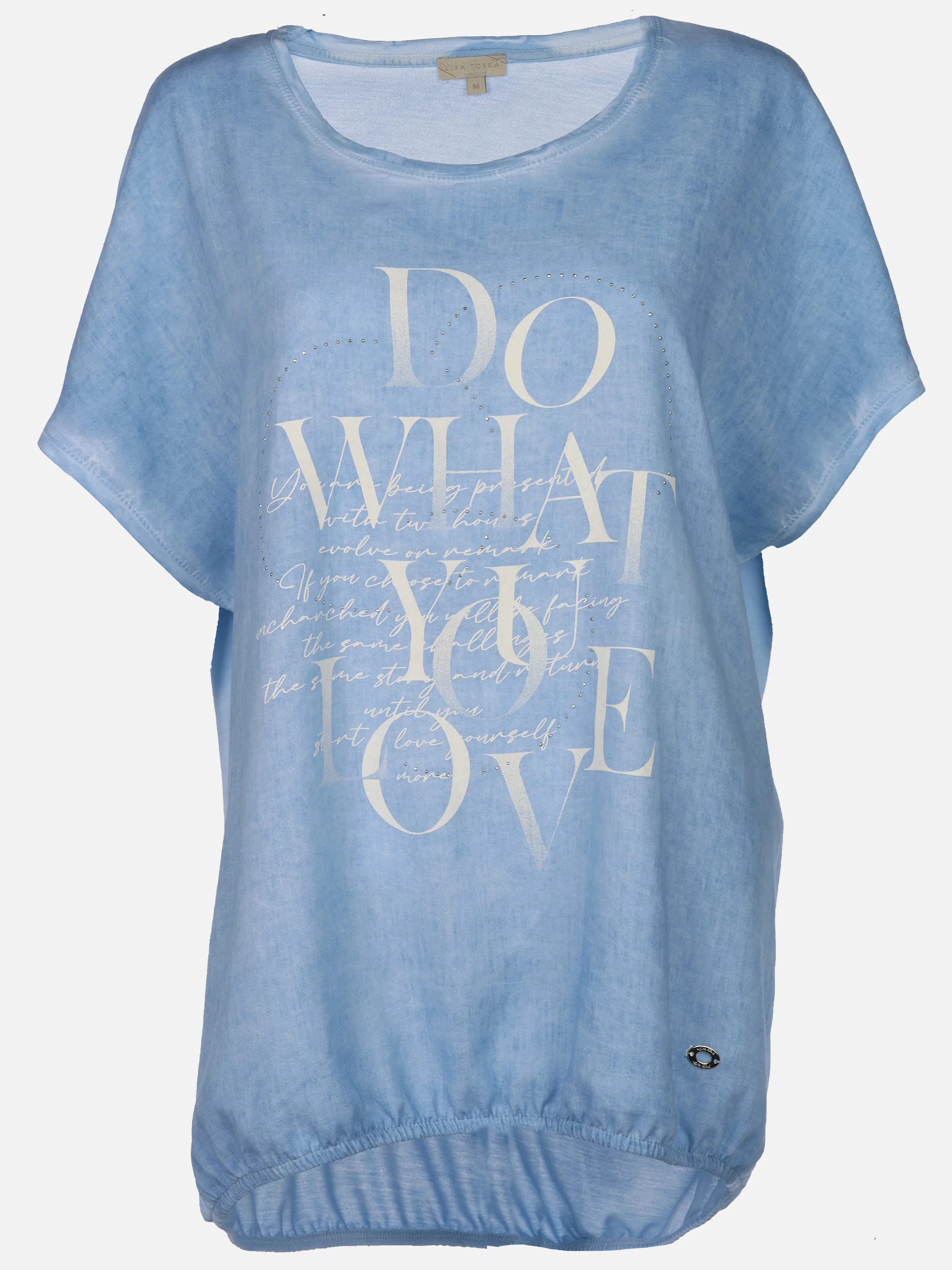 Lisa Tossa Da-Shirt mit Frontprint u. Str Blau 924893 WINDSURFER 1