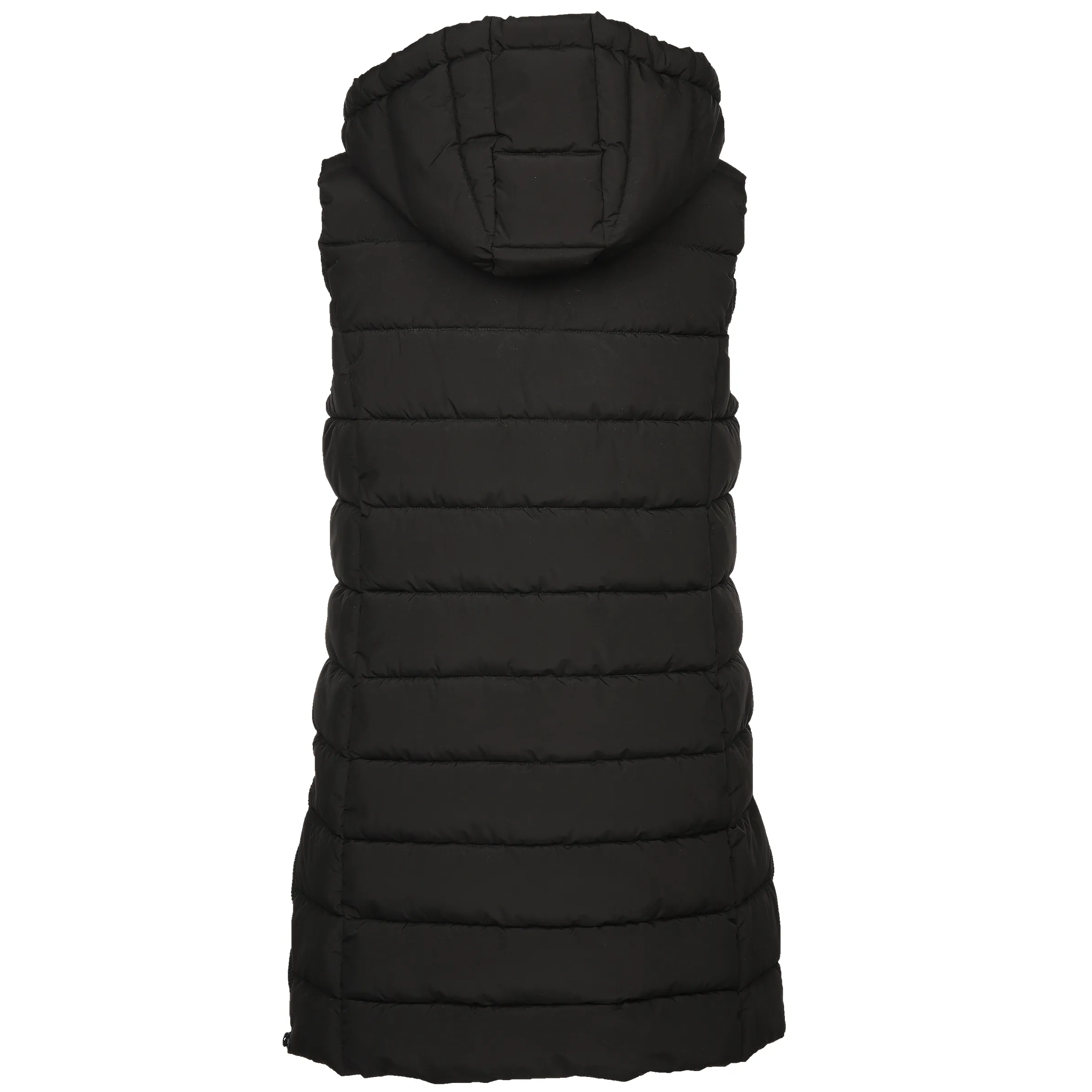 Sure Da-Longweste m.Kapuze Schwarz 878041 SCHWARZ 2