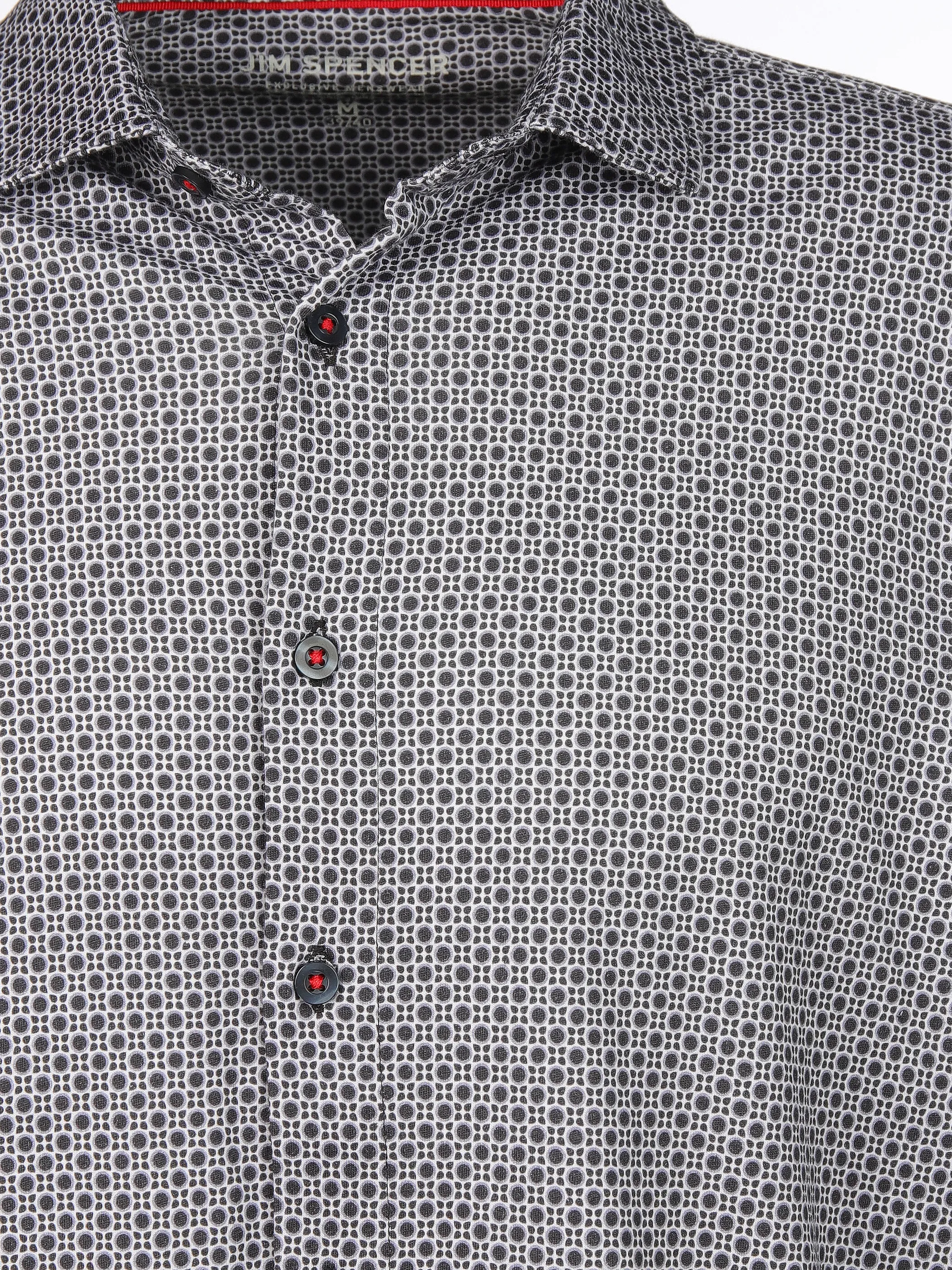 Jim Spencer He. Jerseyhemd 1/1 Arm basic MF Blau 890487 NAVY PRINT 3 Jim Spencer He. Jerseyhemd 1/1 Arm basic MF Blau 890487 NAVY PRINT 3