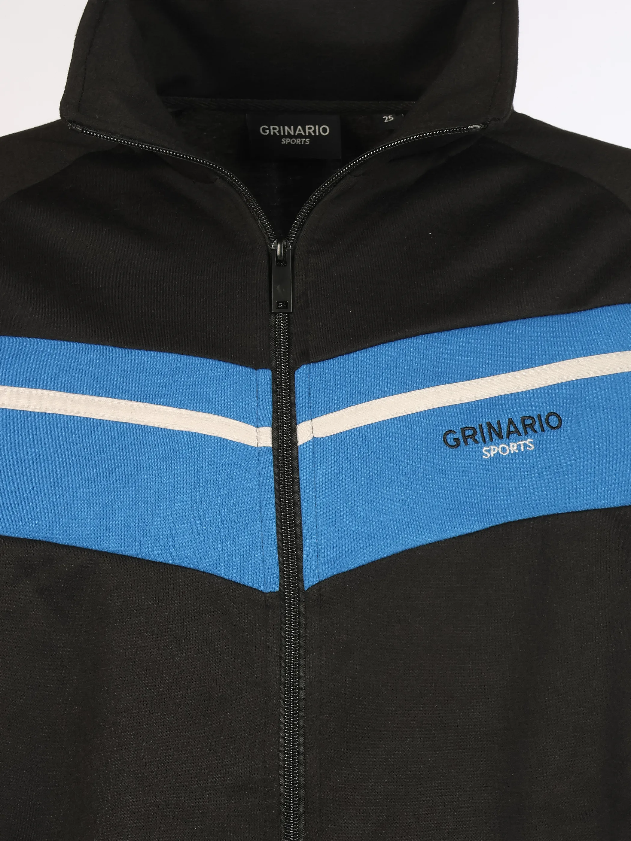 Grinario Sports He-Kur-Jogginganzug Schwarz 928434 BLACK/BLUE 3