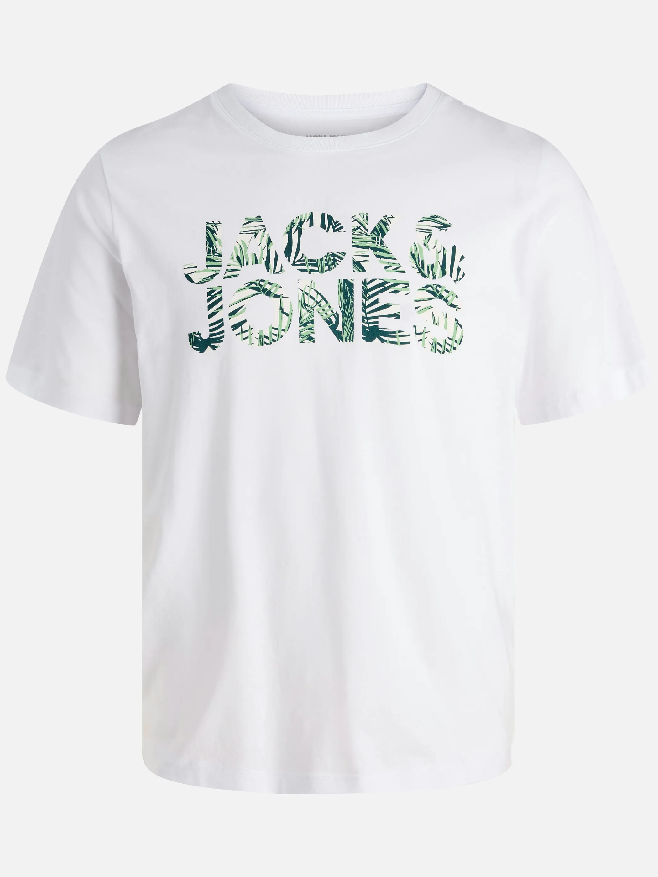 Jack Jones 12288536 JJEJEFF LOGO TEE SS S Weiß 922266 178074 4