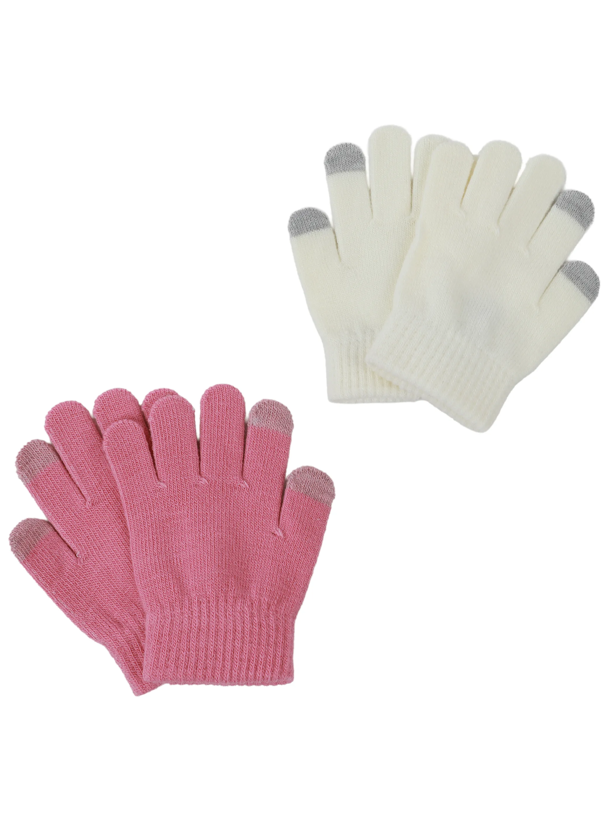 One Way Kids-Handschuhe 2er Pack Weiß 929425 OFFWHITE 1