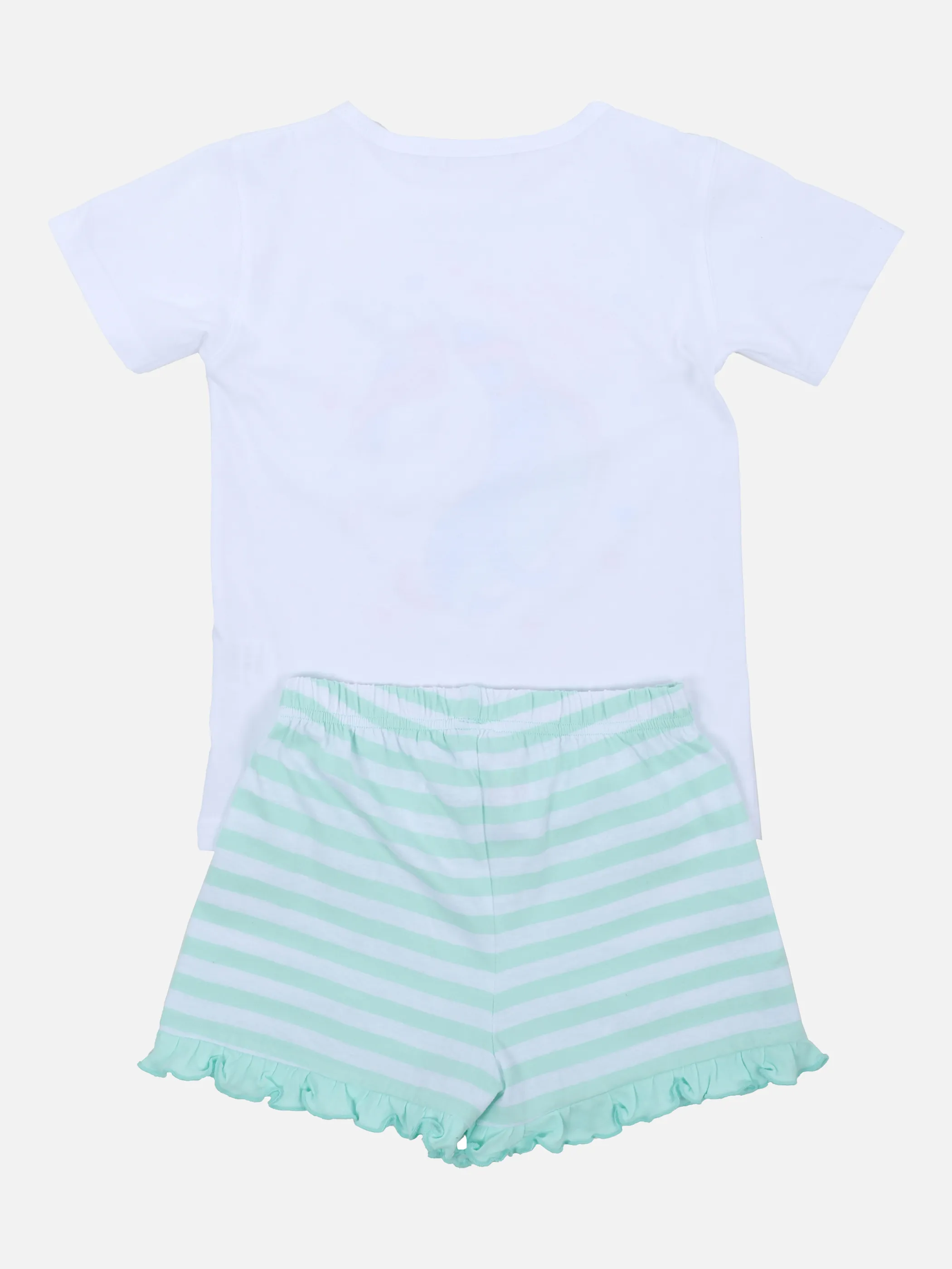 Stop + Go MG Shorty Set Einhorn mit Rüsc Weiß 862686 WHITE/MINT 2